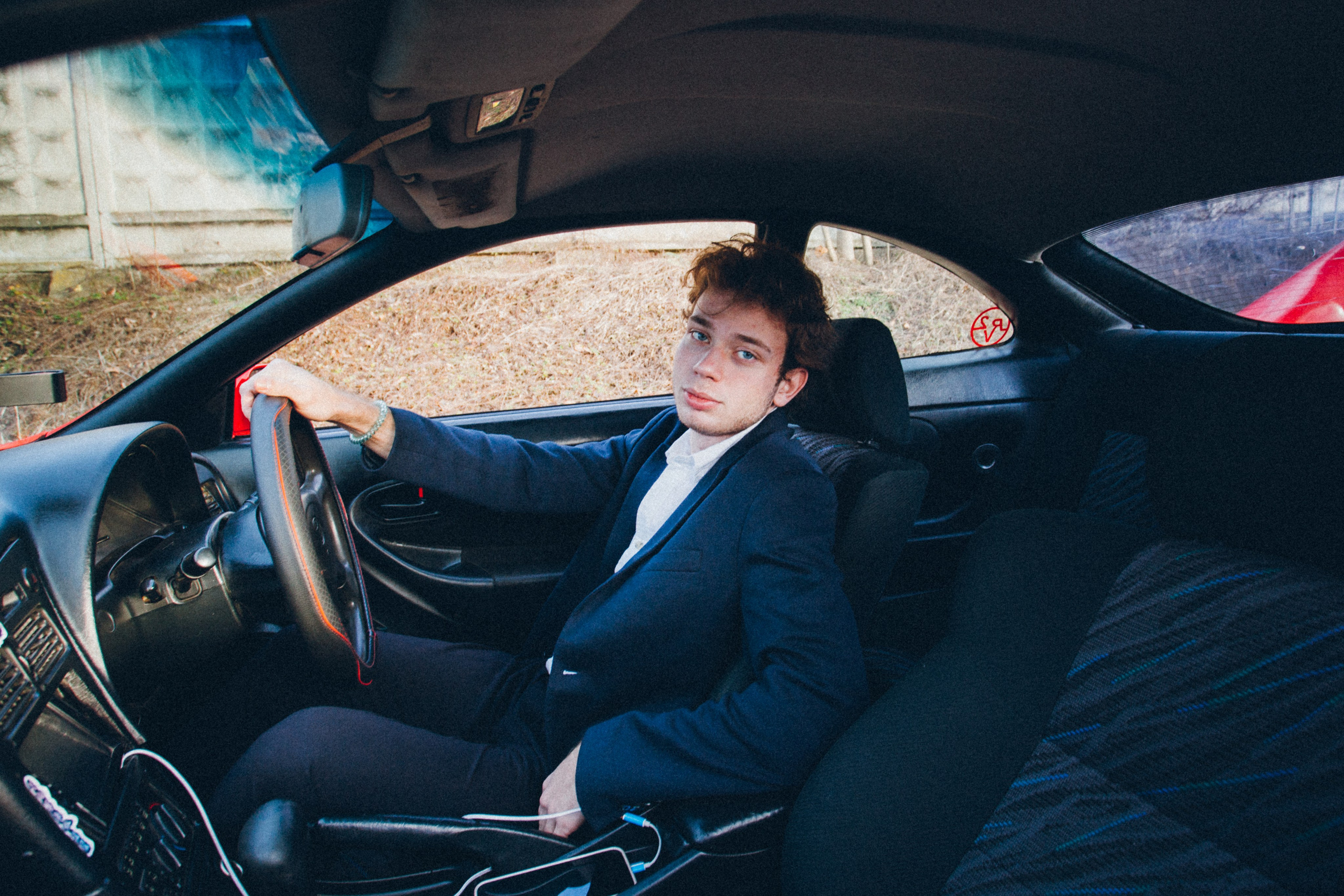 Имиджевая съемка с машиной. Фотограф Денис Денисов