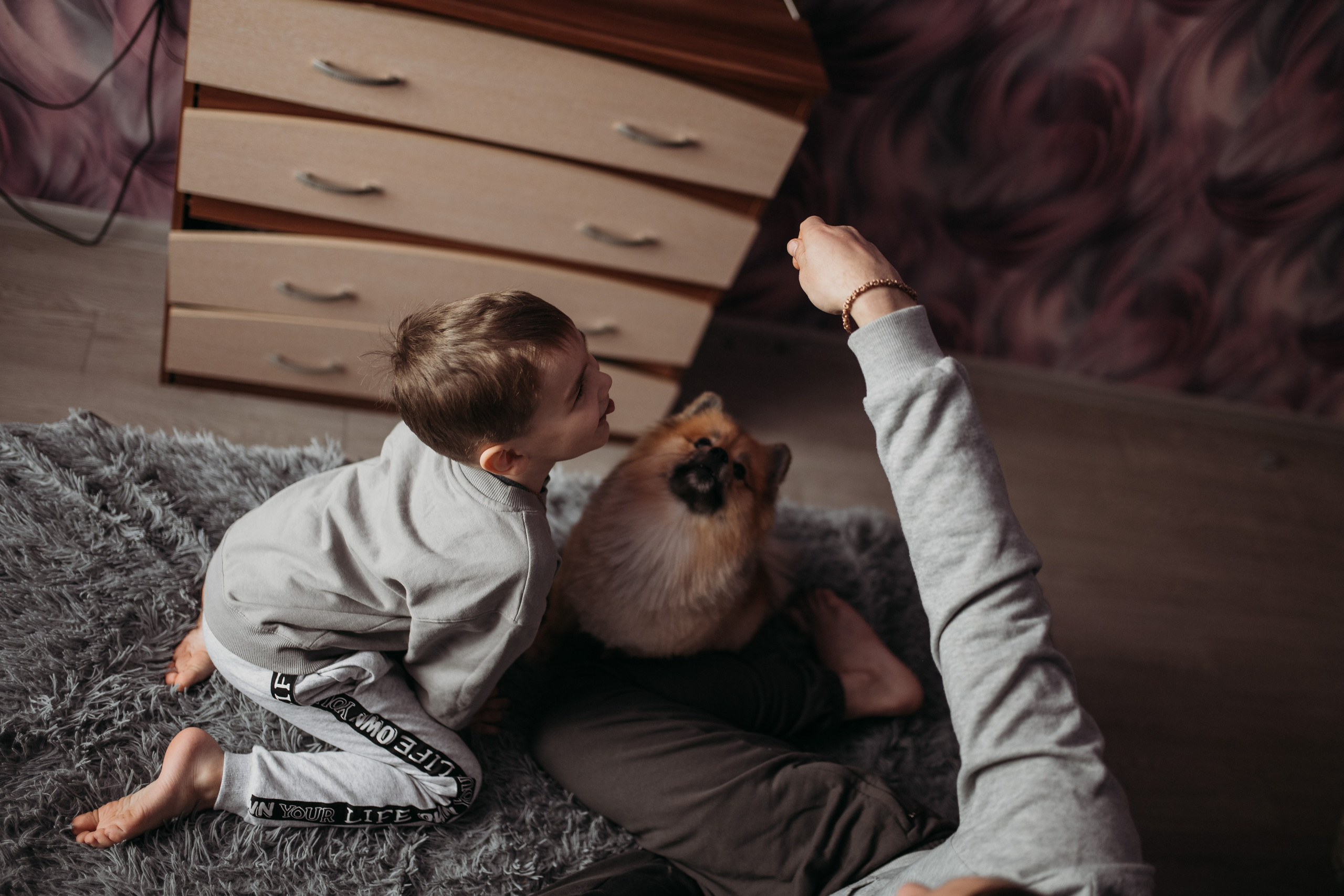 Алла, Руслан и Тимур. Фотограф г. Хабаровск