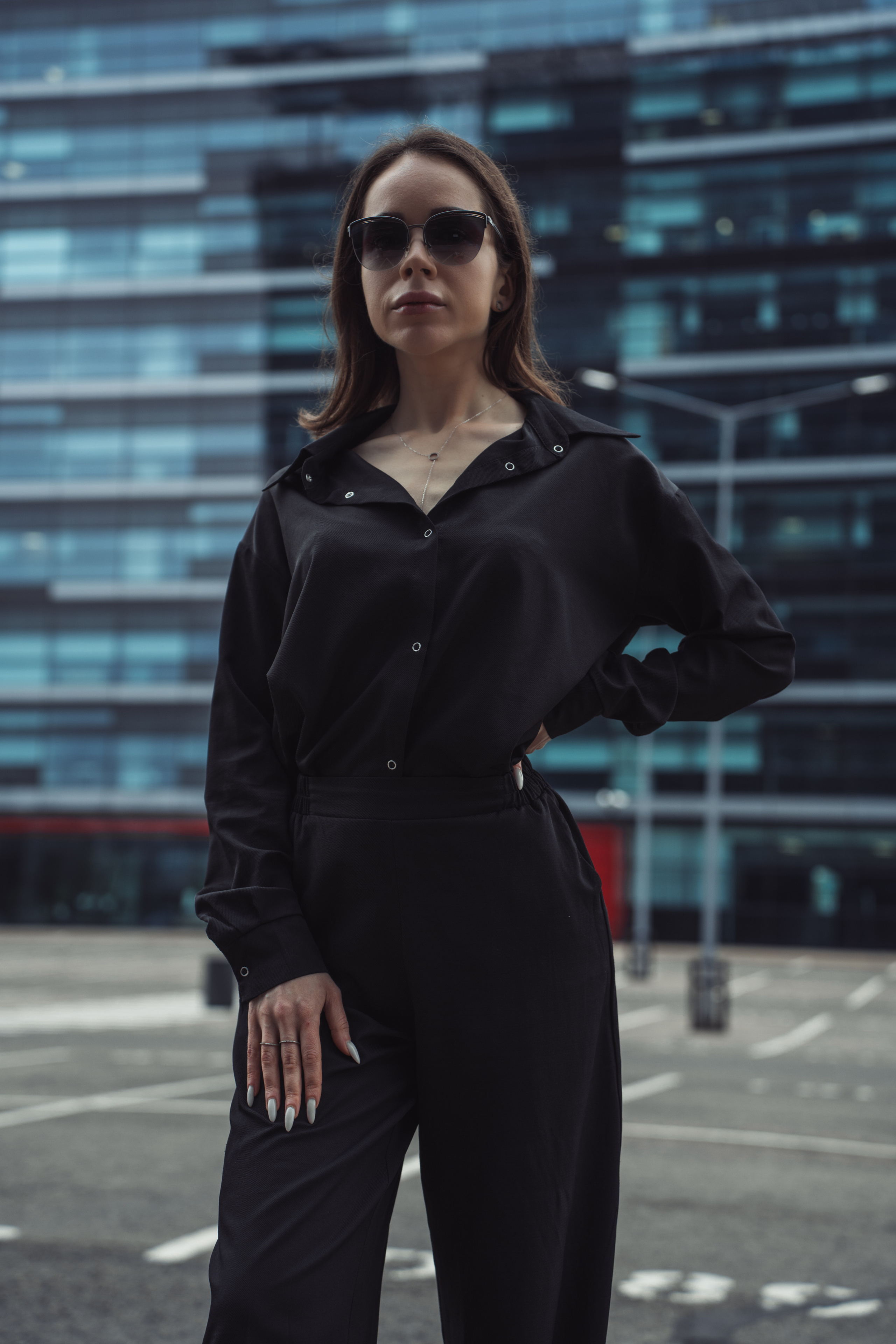 Деловой портрет у бизнес центра. Анастасия Чиркова, Фотограф Москва