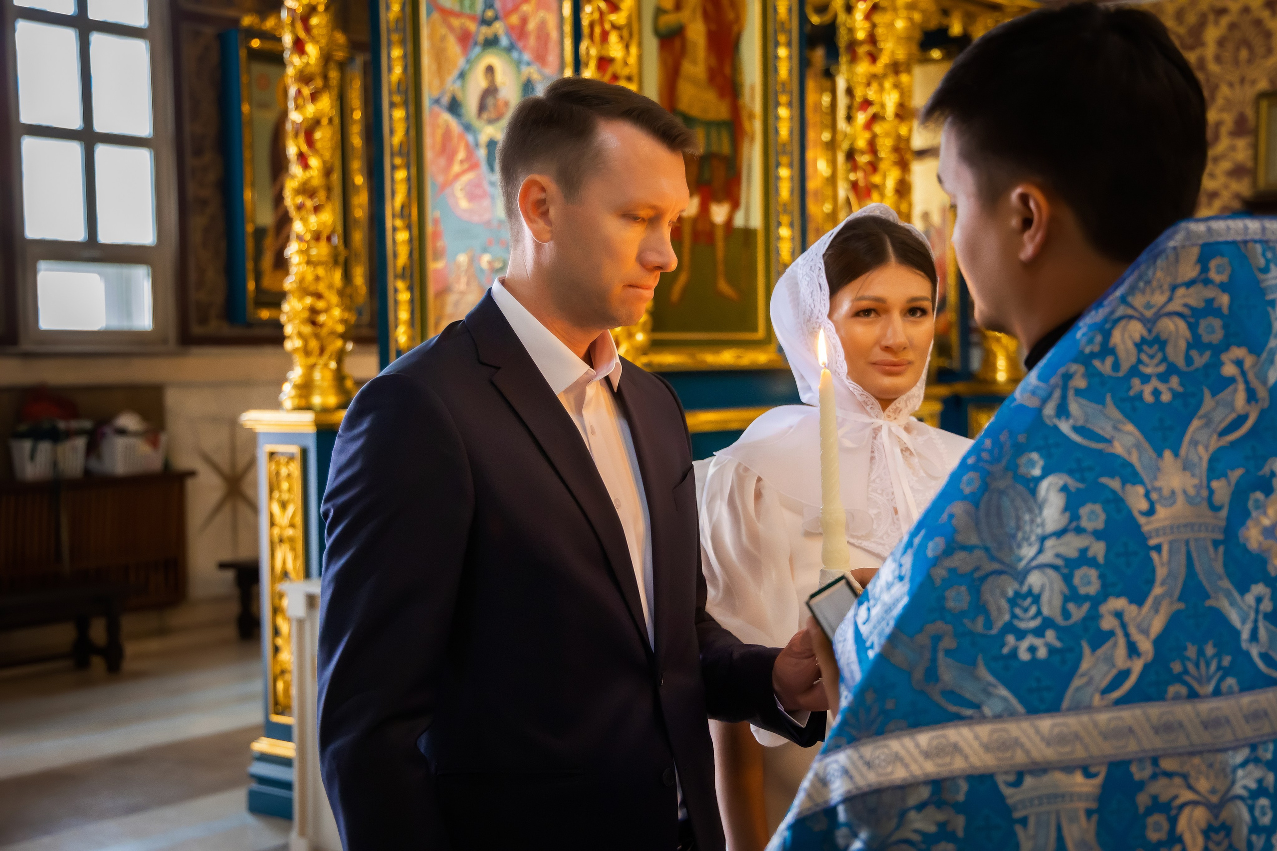 В Храме. Семейный и Свадебный фотограф в Астане Александр Астапов