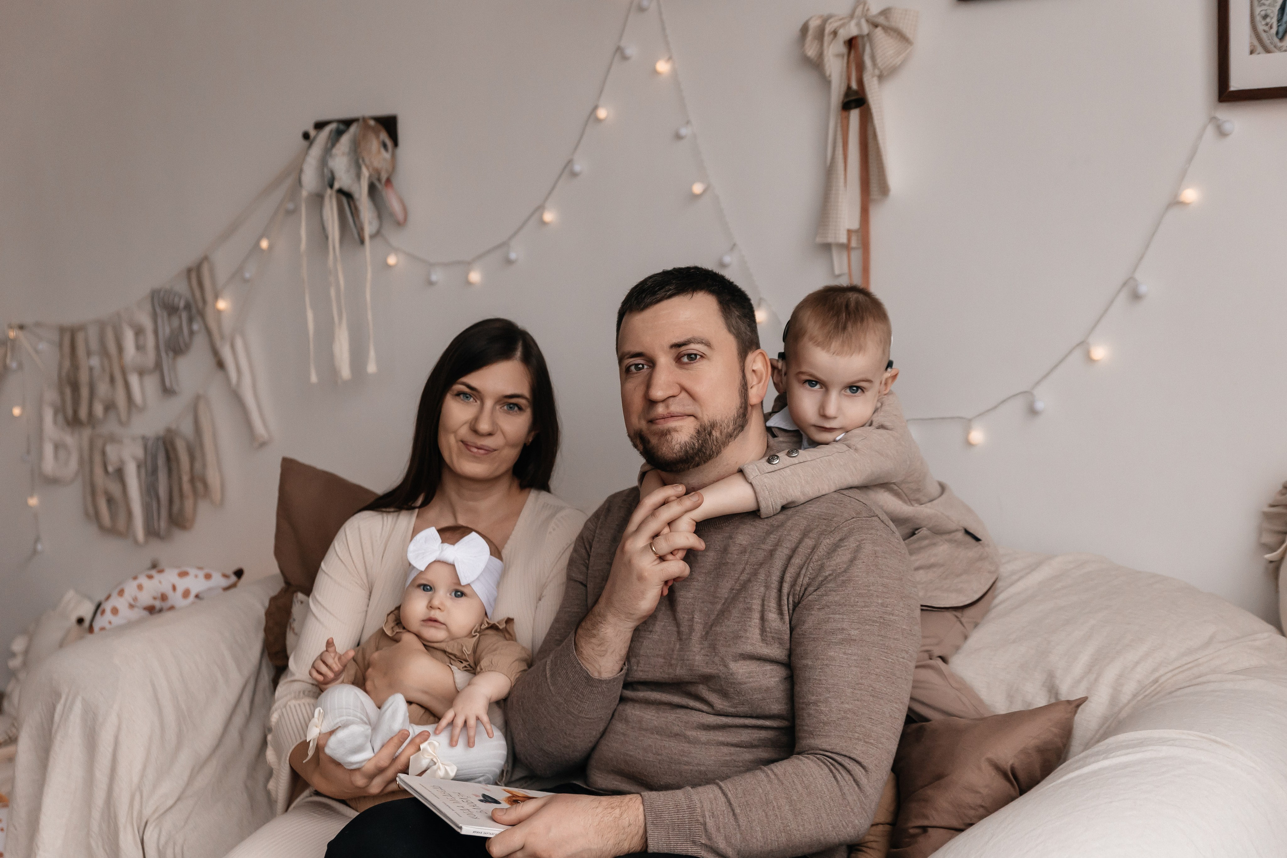 Наталия, Сергей, Максим и Настя. Семейный фотограф Минск Усова Ольга
