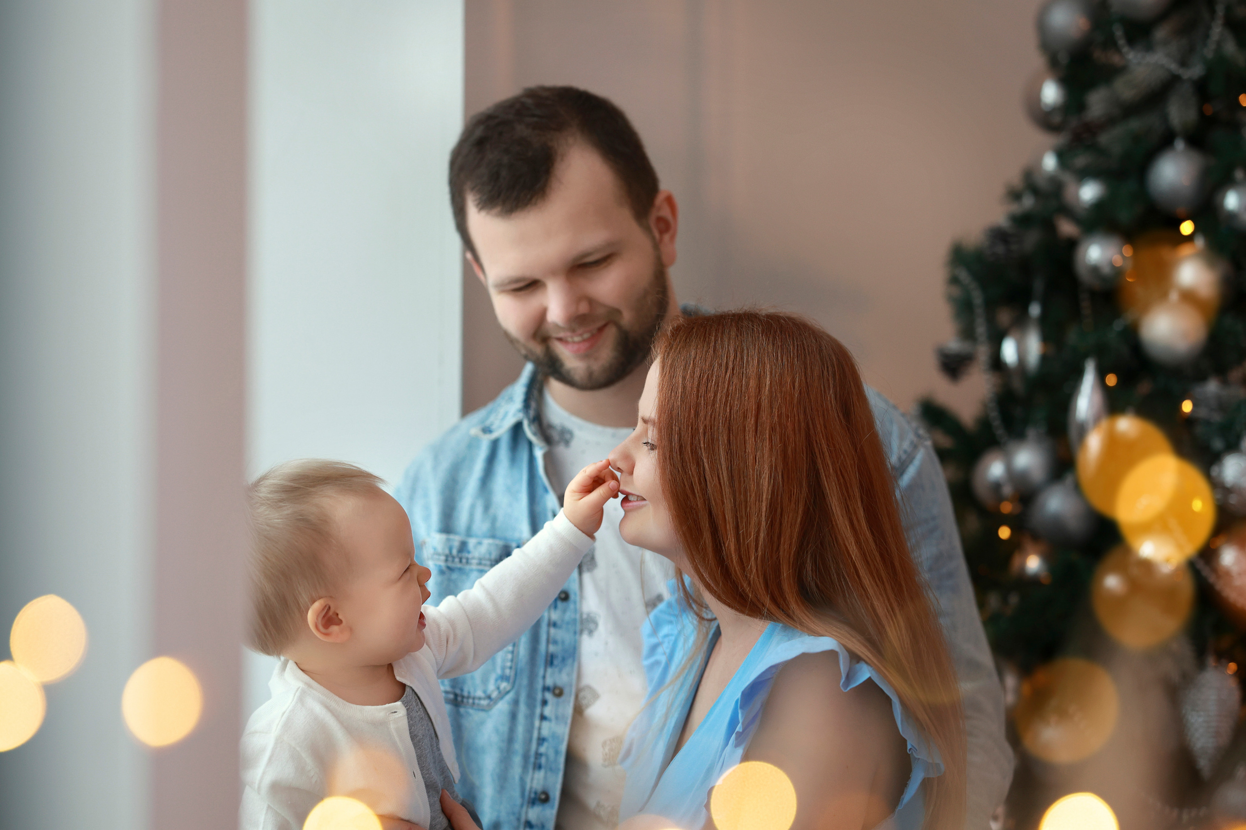 Семья Шумихиных — Слава, Алена и Полиночка (фотостудия Престиж). Семейный и детский фотограф в Перми Мария Карабатова