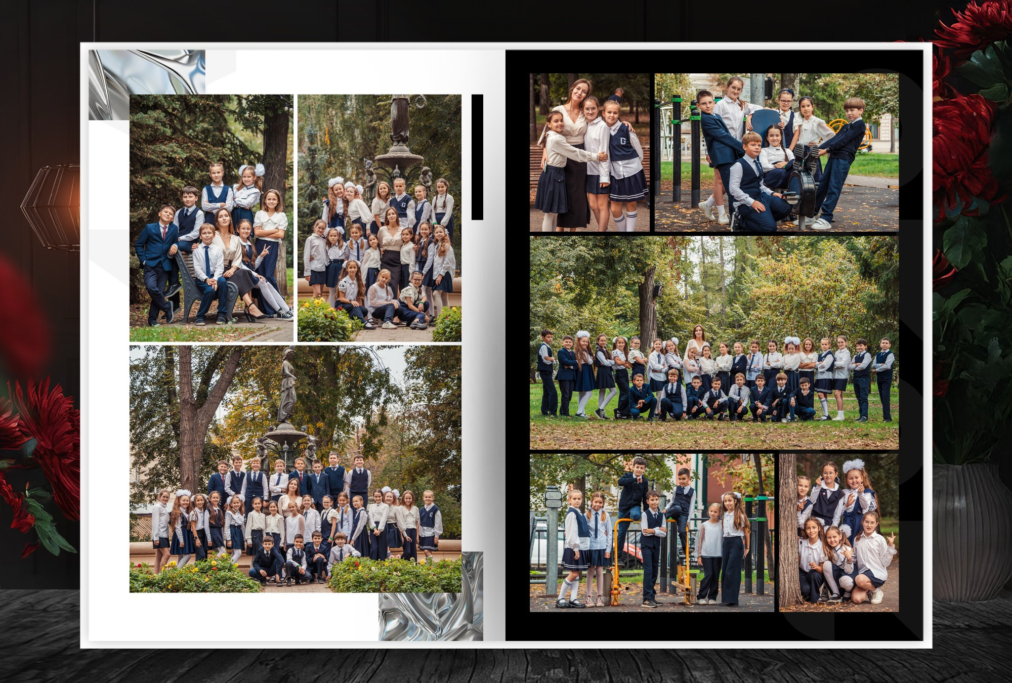 Глянец — Начальная Школа. Выпускные альбомы в Казани и Татарстане — Студия Azamat