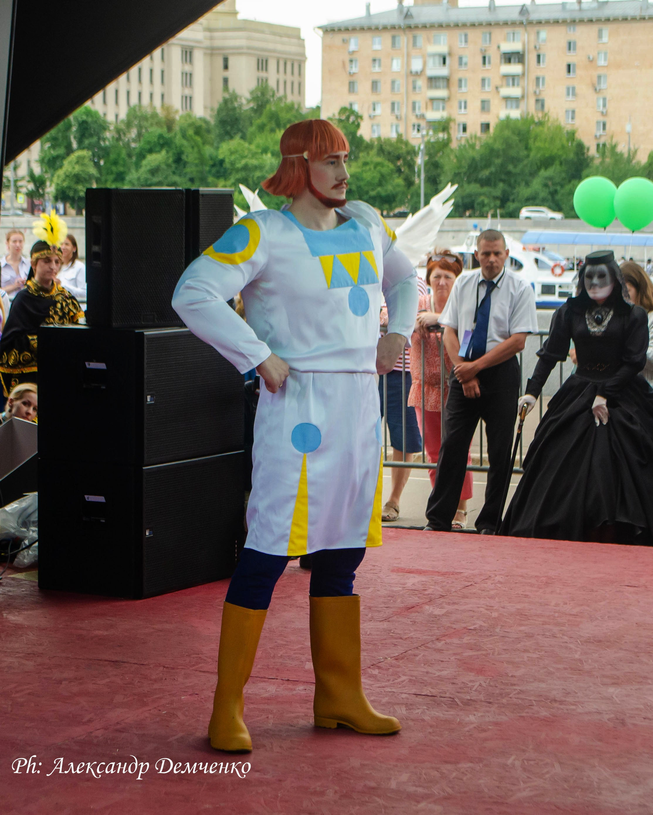 Фотосессия сцены в Москве на разных репортажных мероприятий