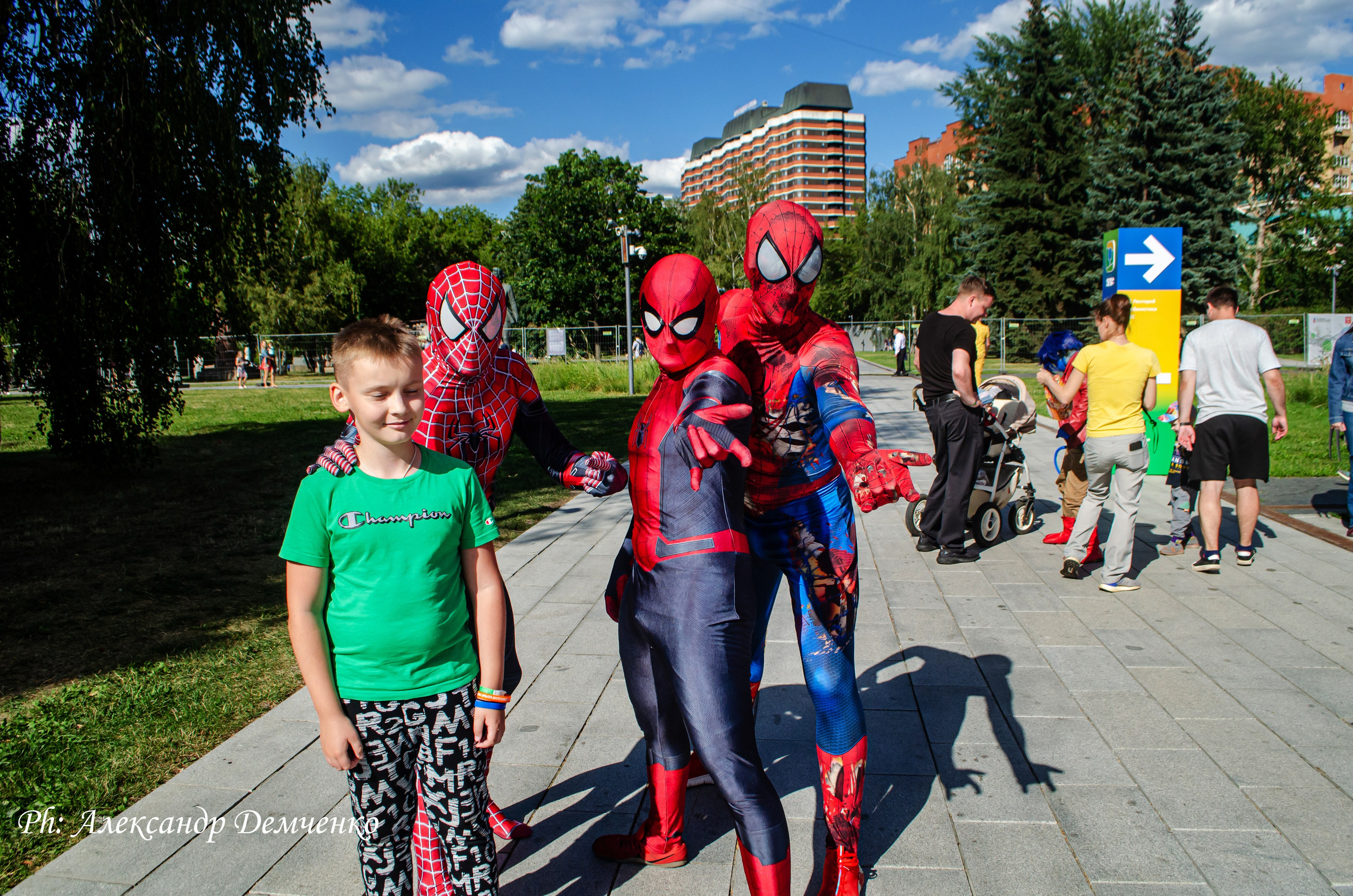 Фотосессия на фестивале Geek Picnic в Музеон парке, Москва