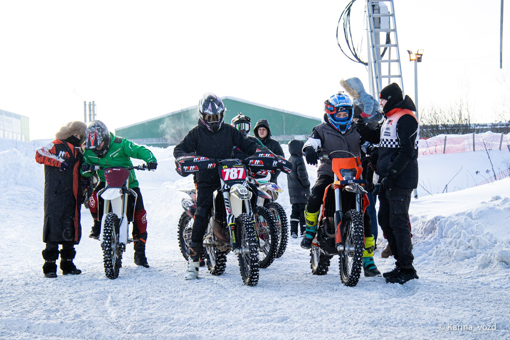 Тренировка MotoAcademy. Репортажный фотограф в Москве и Зеленограде Karina-vozd