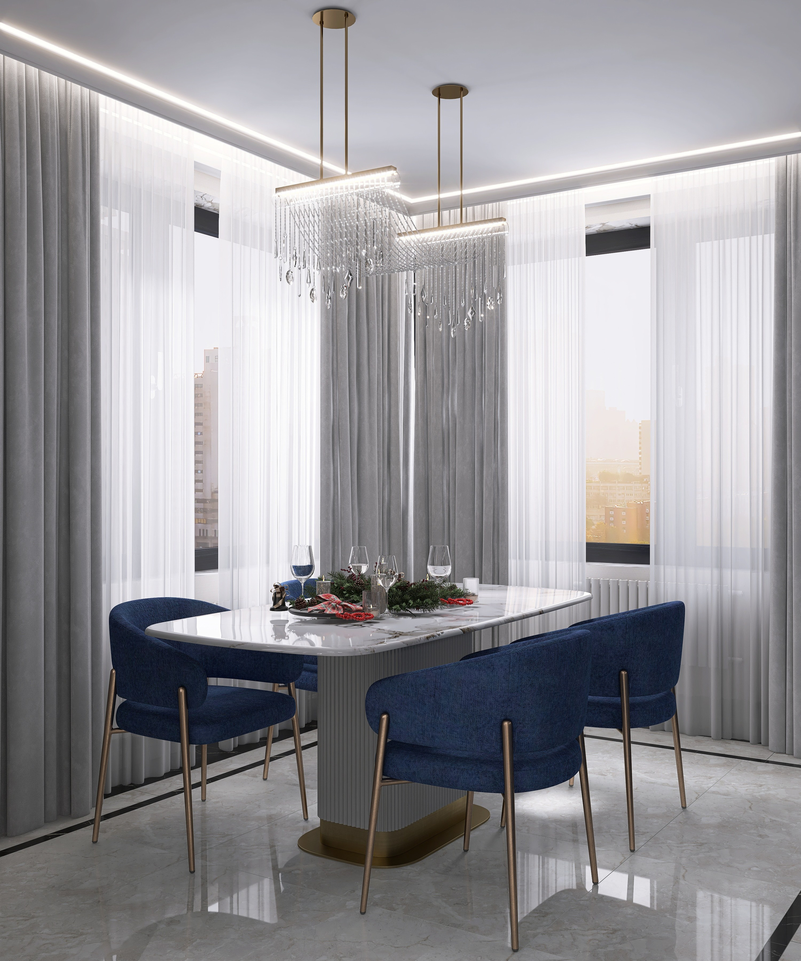 ЖК Тихомиров. Площадь 75 кв. м. Дизайнер интерьера в Новосибирске_Елена Сергеева