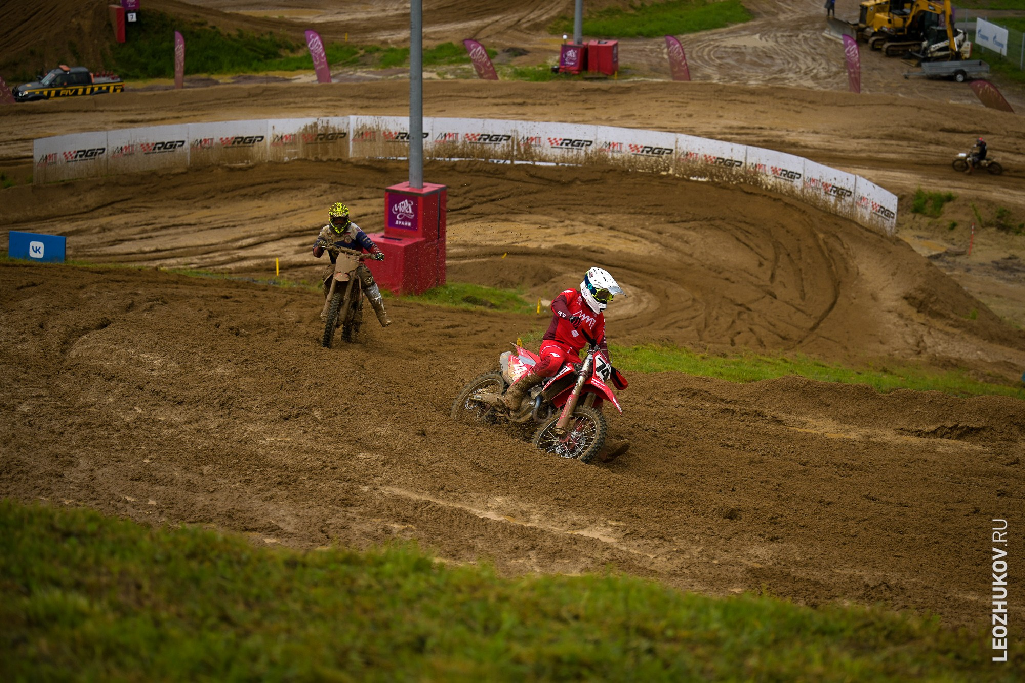 1 round of ММТ RGP russian motocross championships. Sports photographer Leonid Zhukov