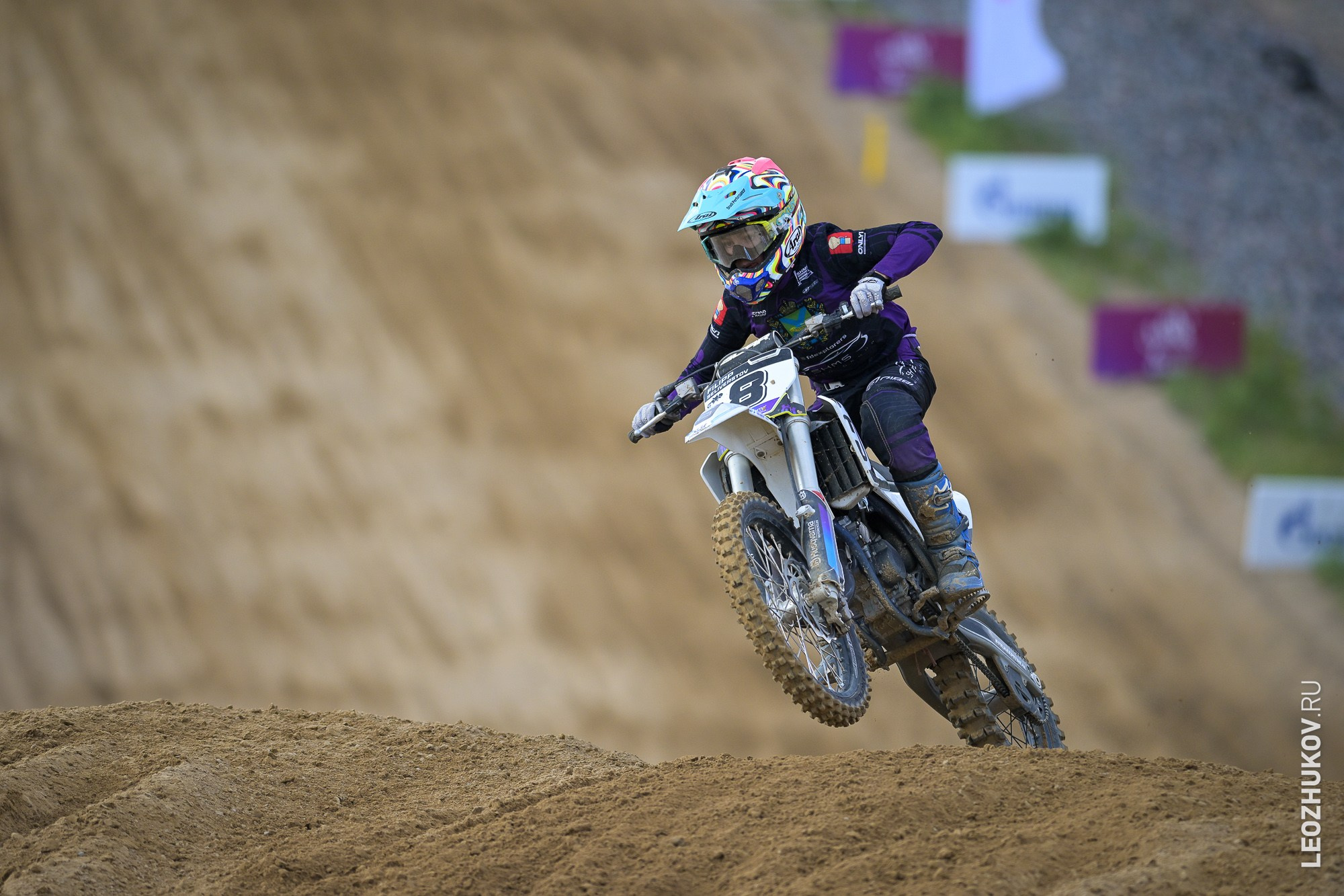 1 round of ММТ RGP russian motocross championships. Sports photographer Leonid Zhukov