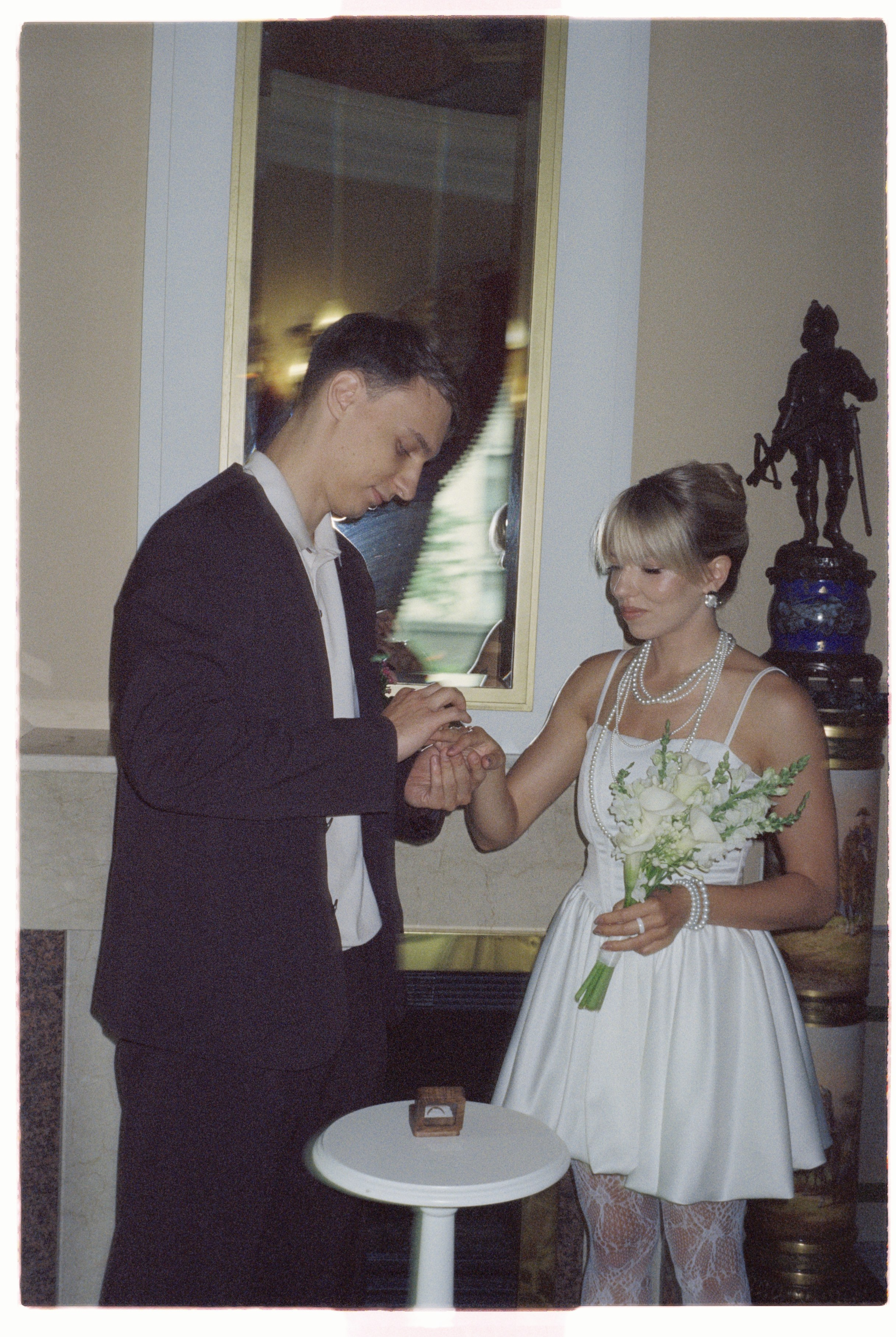 На пленку (Полина и Рома). Фотограф в Москве — Евгения Прокопенко