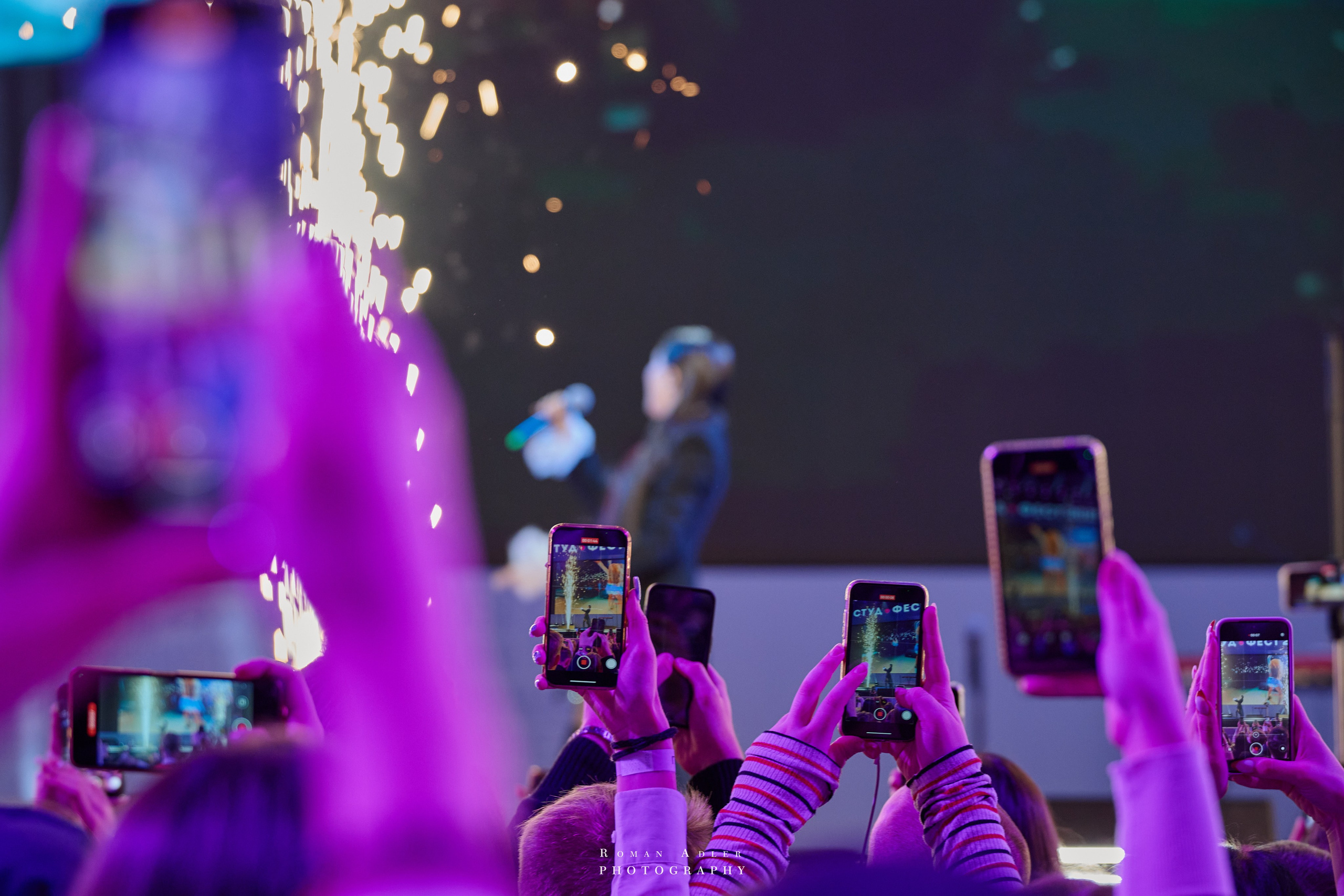 Концерт Анет Сай. Фотограф Роман Адлер