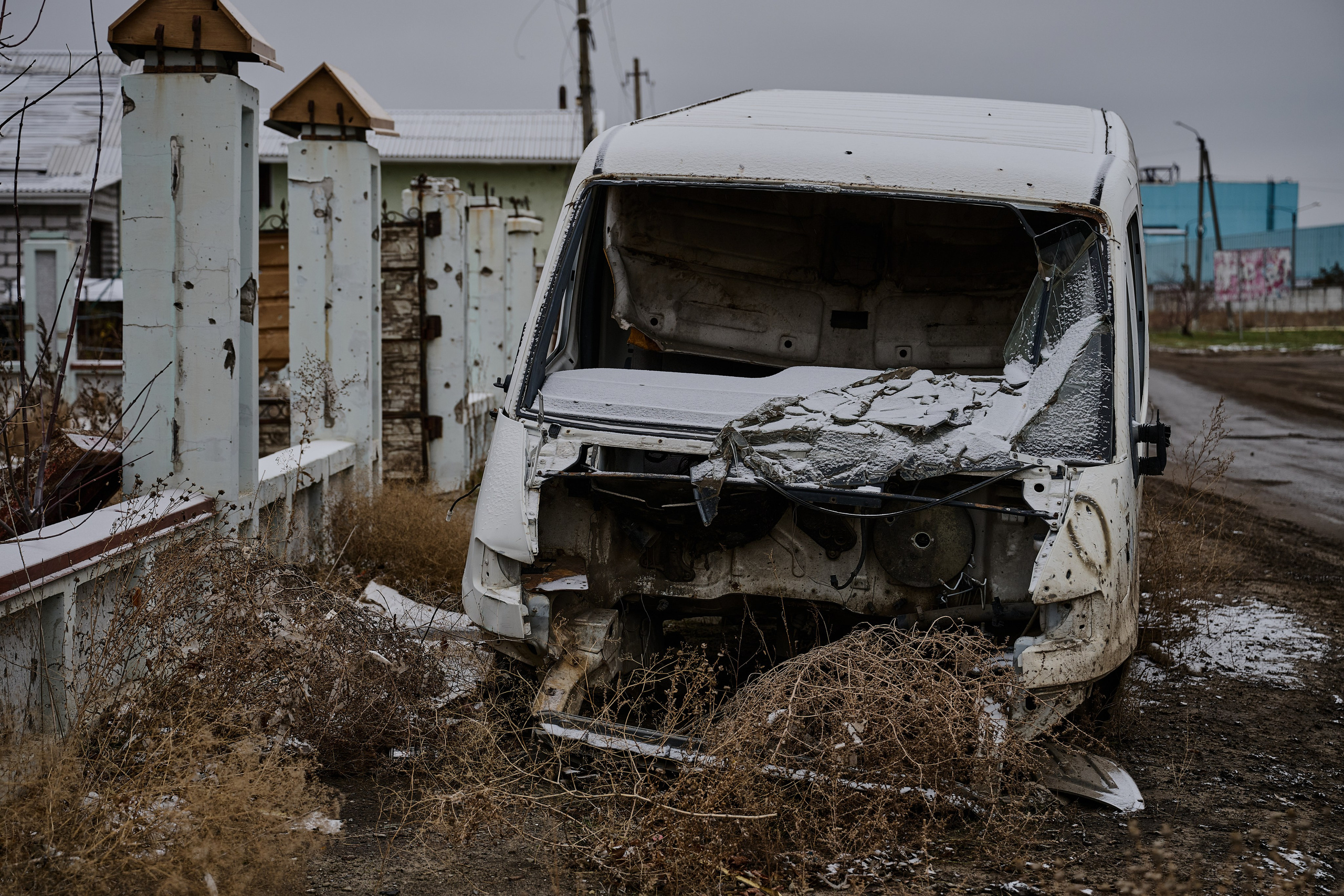 Северодонецк (Луганская область). Декабрь 2024. Фотограф Роман Адлер