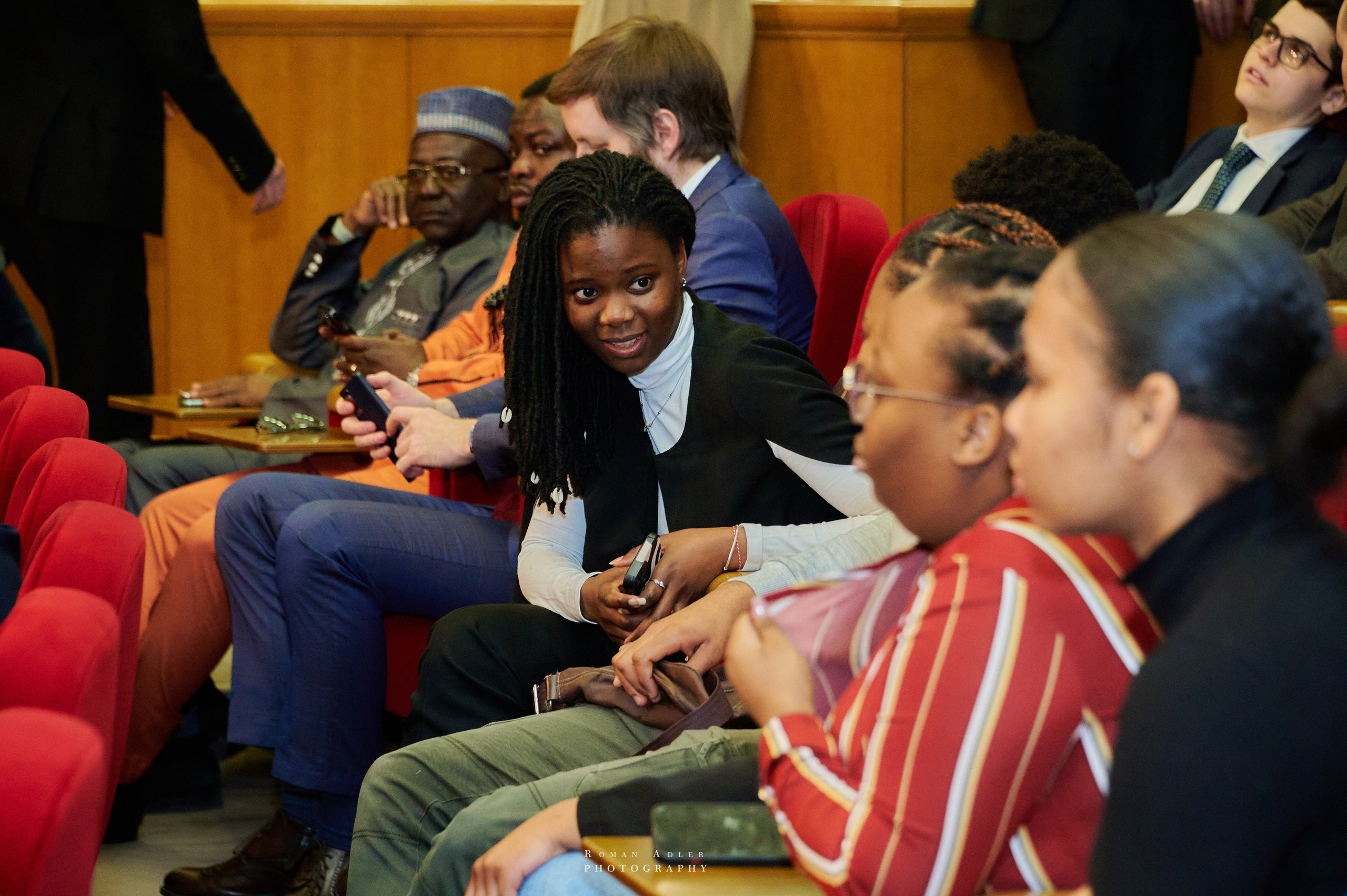 Презентация киноленты «Black to USSR». Фотограф Роман Адлер