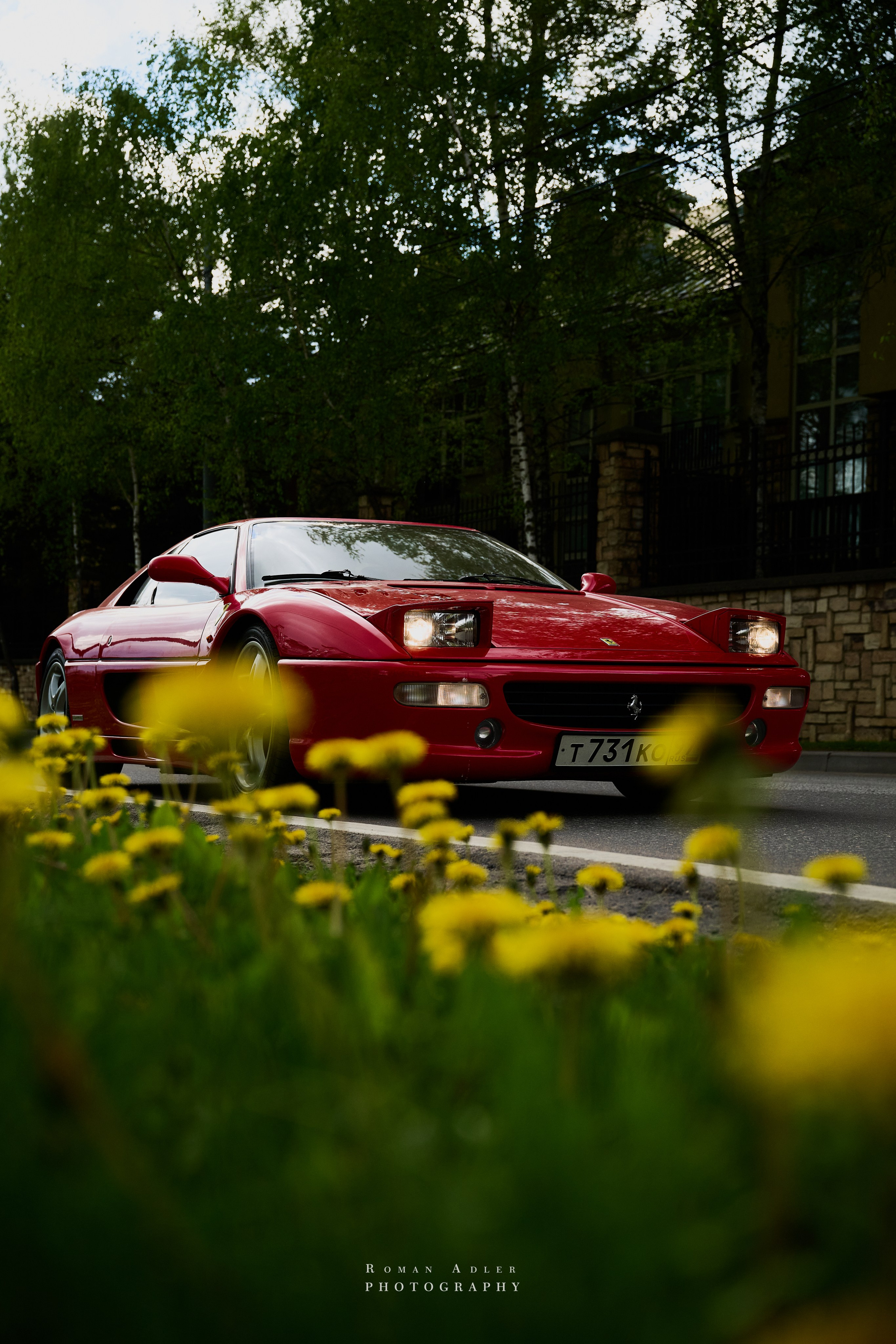 Ferrari 355 GTS. Фотограф Роман Адлер