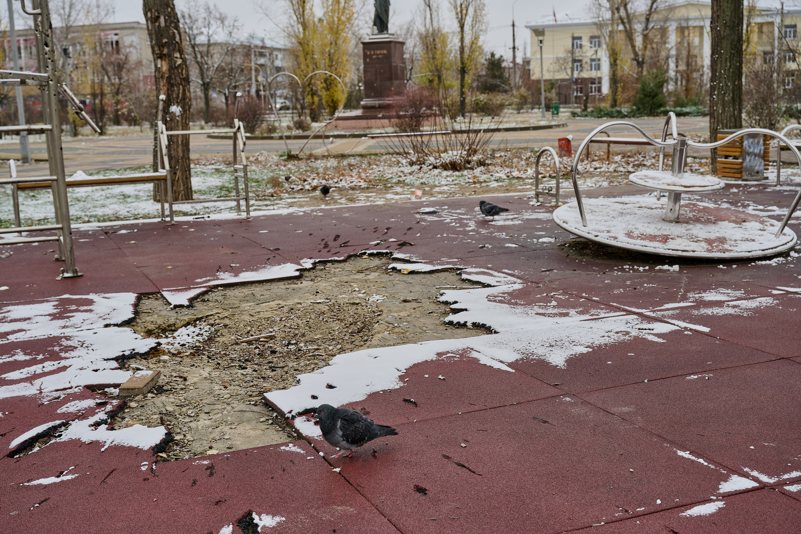 Северодонецк (Луганская область). Декабрь 2024. Фотограф Роман Адлер