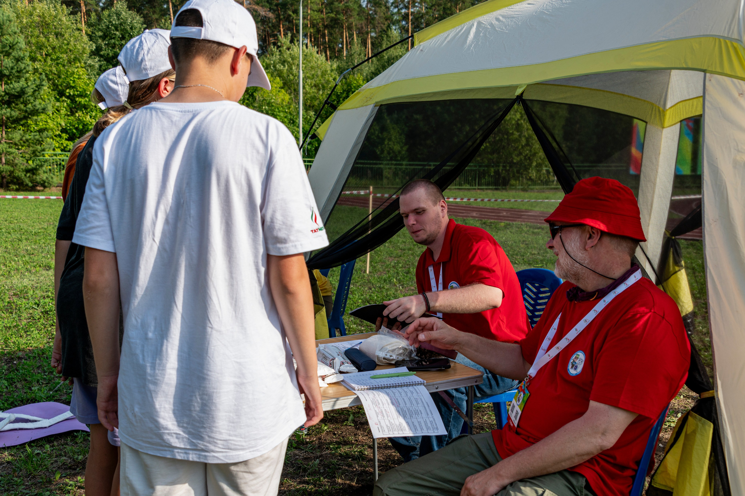 Полевая олимпиада Юных геологов. Фотограф Роман Адлер