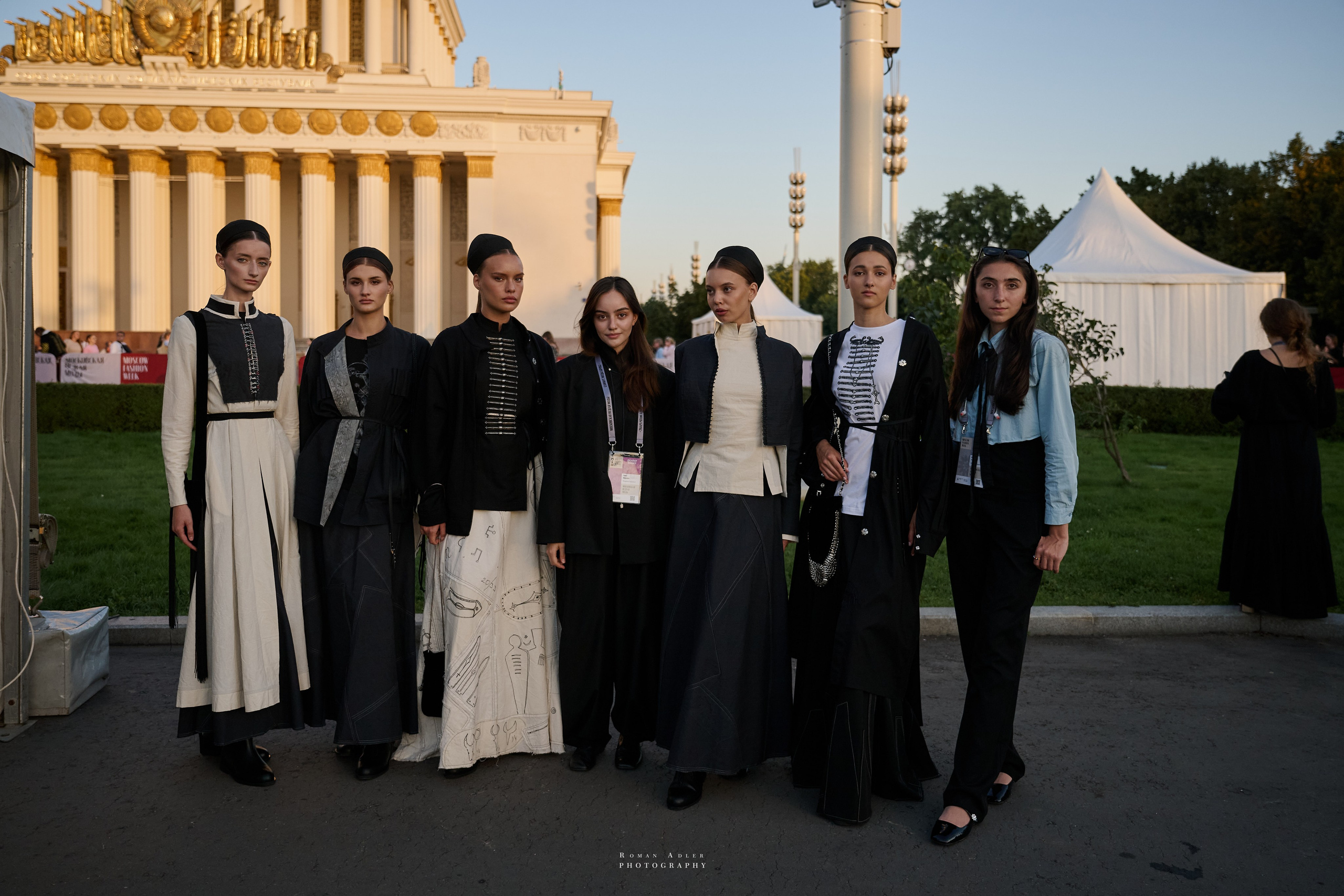 Московская неделя моды. Фотограф Роман Адлер