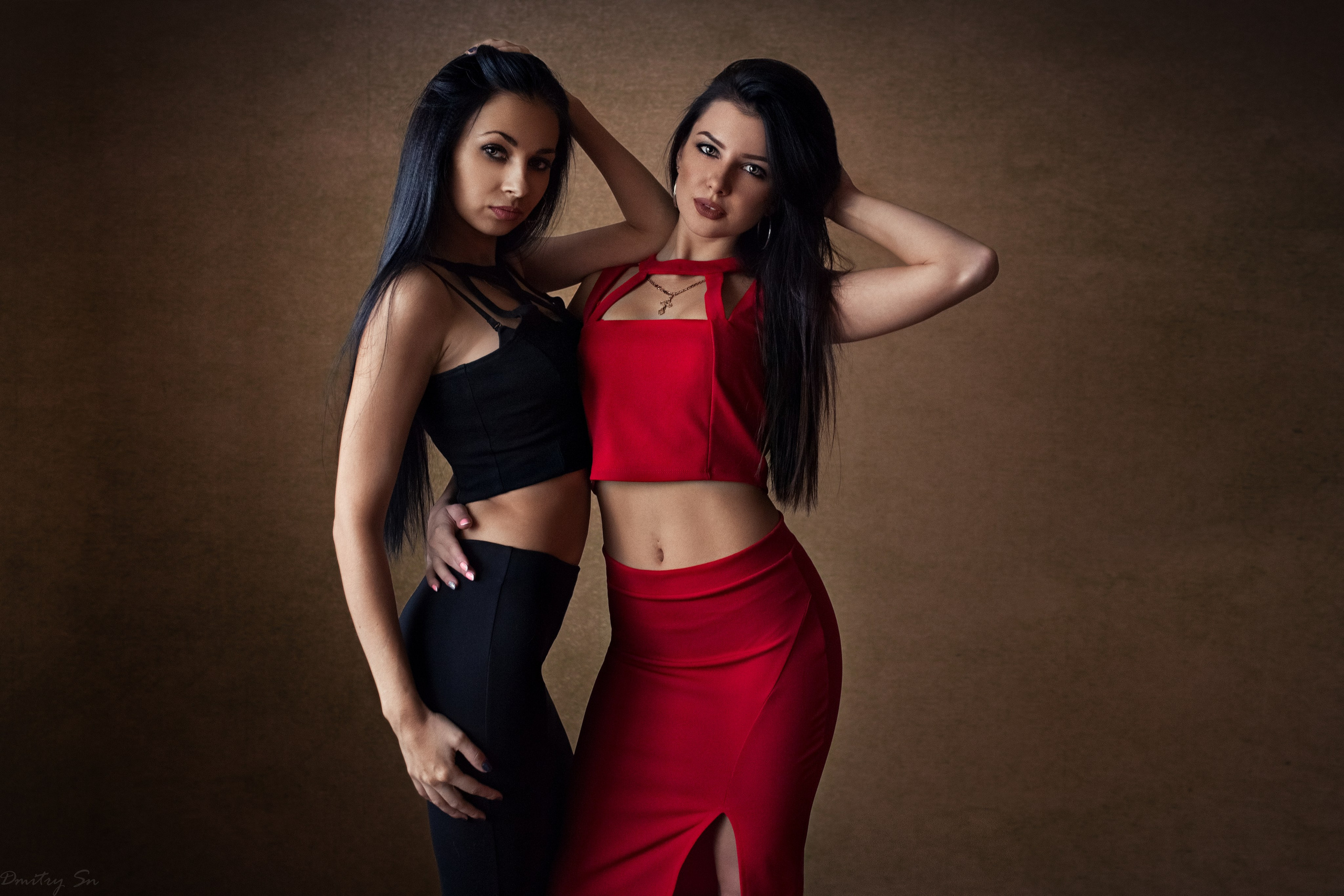 Зимняя фотосъемка в парке и портреты у окна с Викторией и Кристиной в формате для «себя»