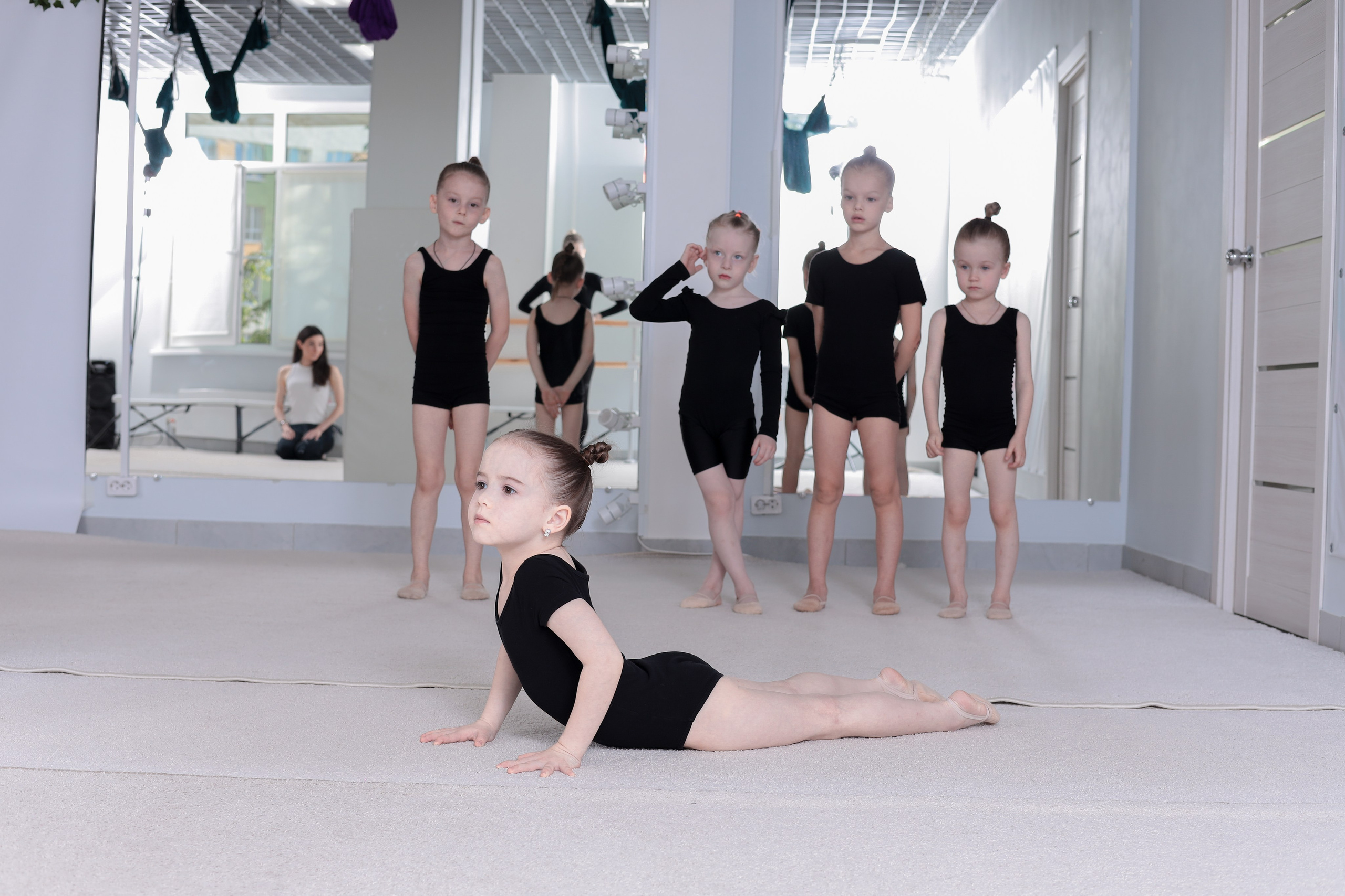 Открытый урок гимнастика. Фотограф Надршина Лилия