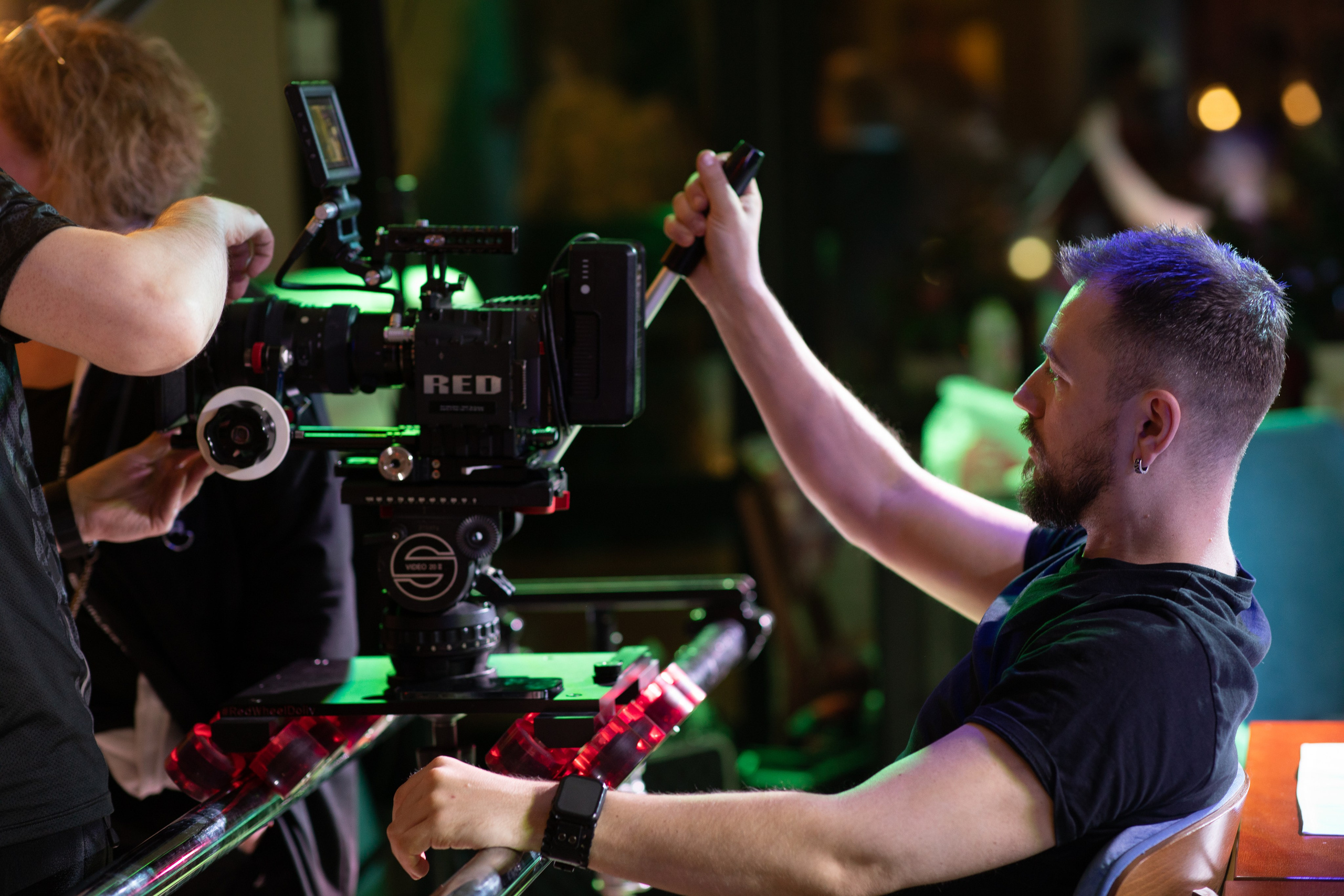 Съемка клипа Анни Калашниковой «Не ври мне в Риме». Art photographer Nino