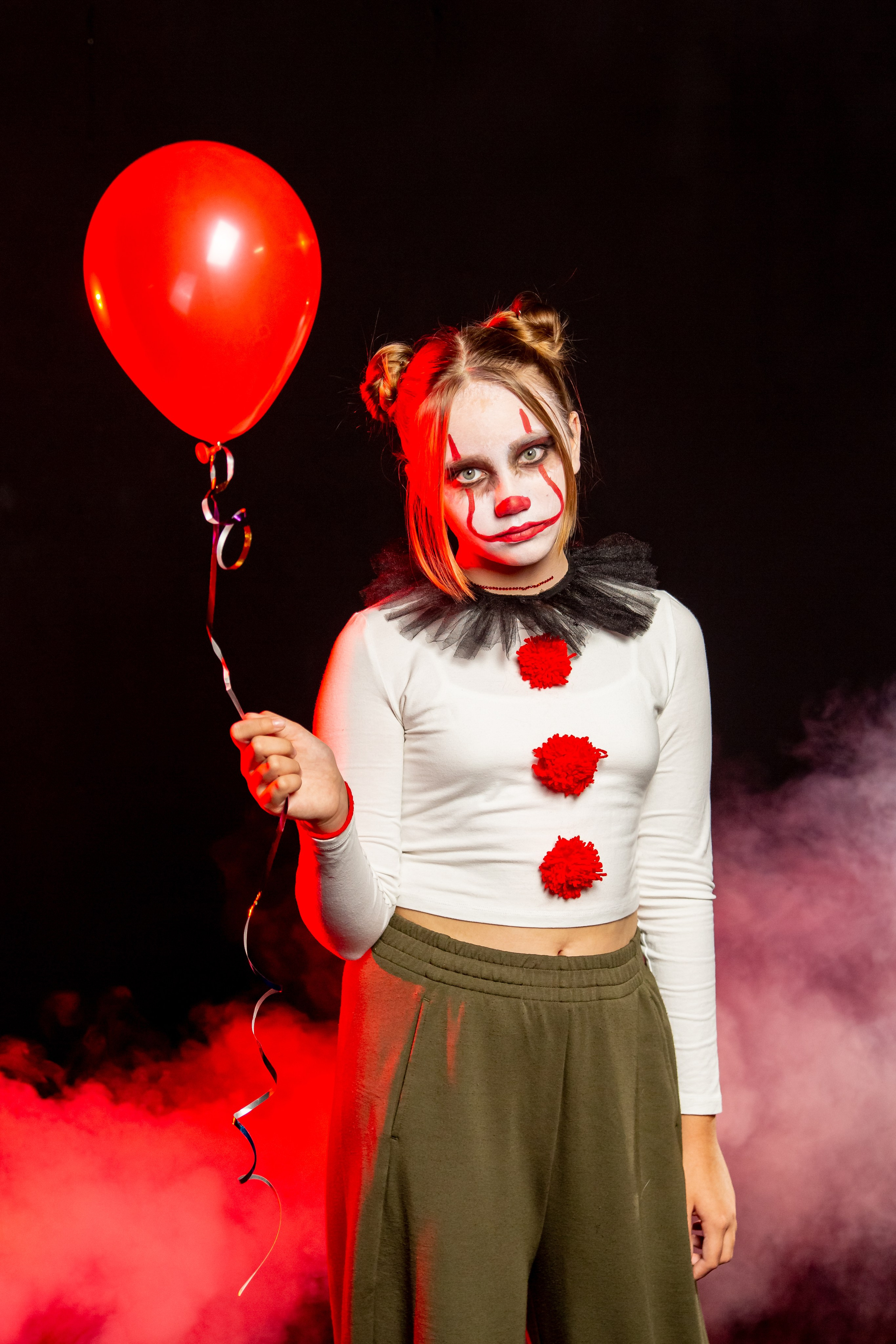 Съёмка для модельной школы на Хэллоуин. Фотограф Шагалов Михаил