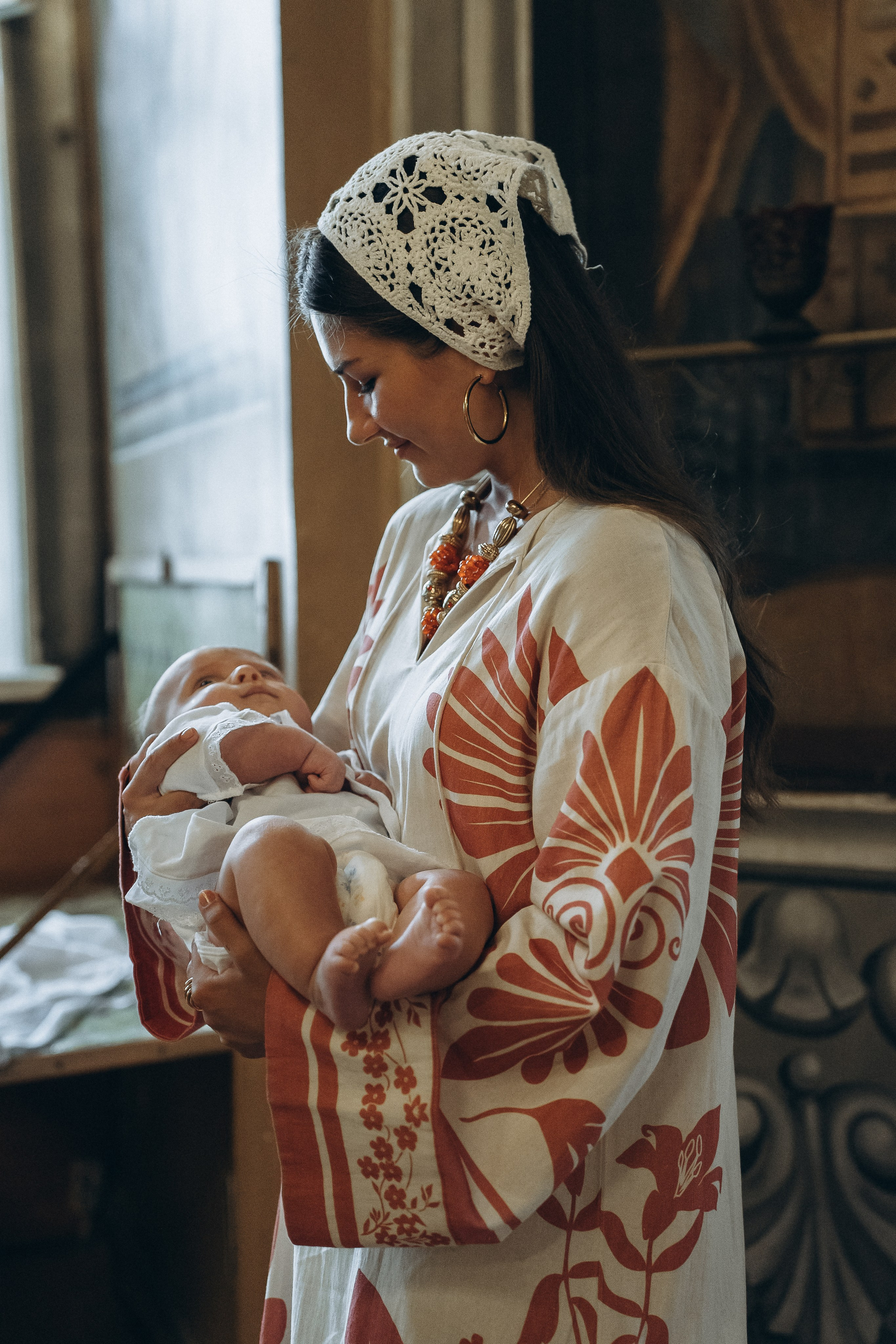 Таинство крещения Максима. Фотограф Ольга Рубцова в Москве и Московской области