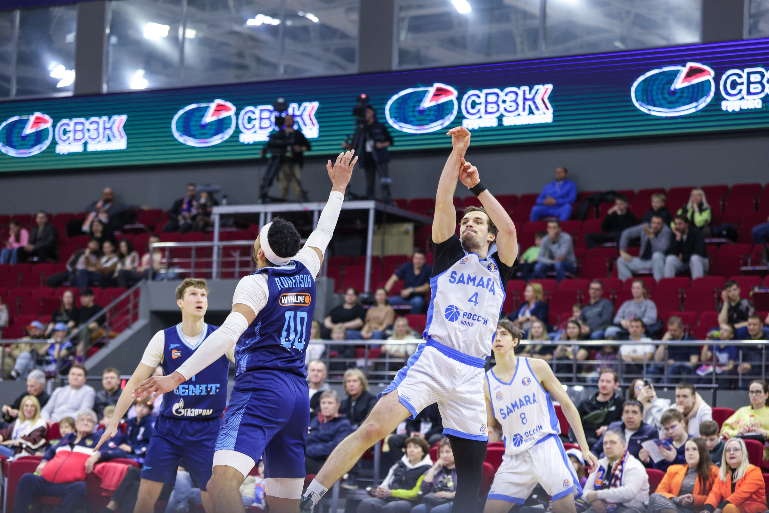 Баскетбол. Самара — Зенит. Единая лига ВТБ. Спортивный фотограф в Самаре