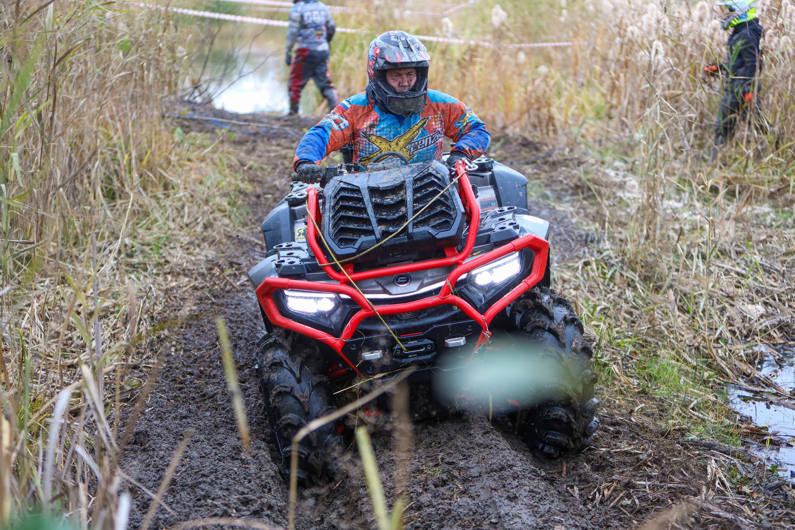 Гонки на квадроциклах Грязевое кольцо. Спортивный фотограф в Самаре