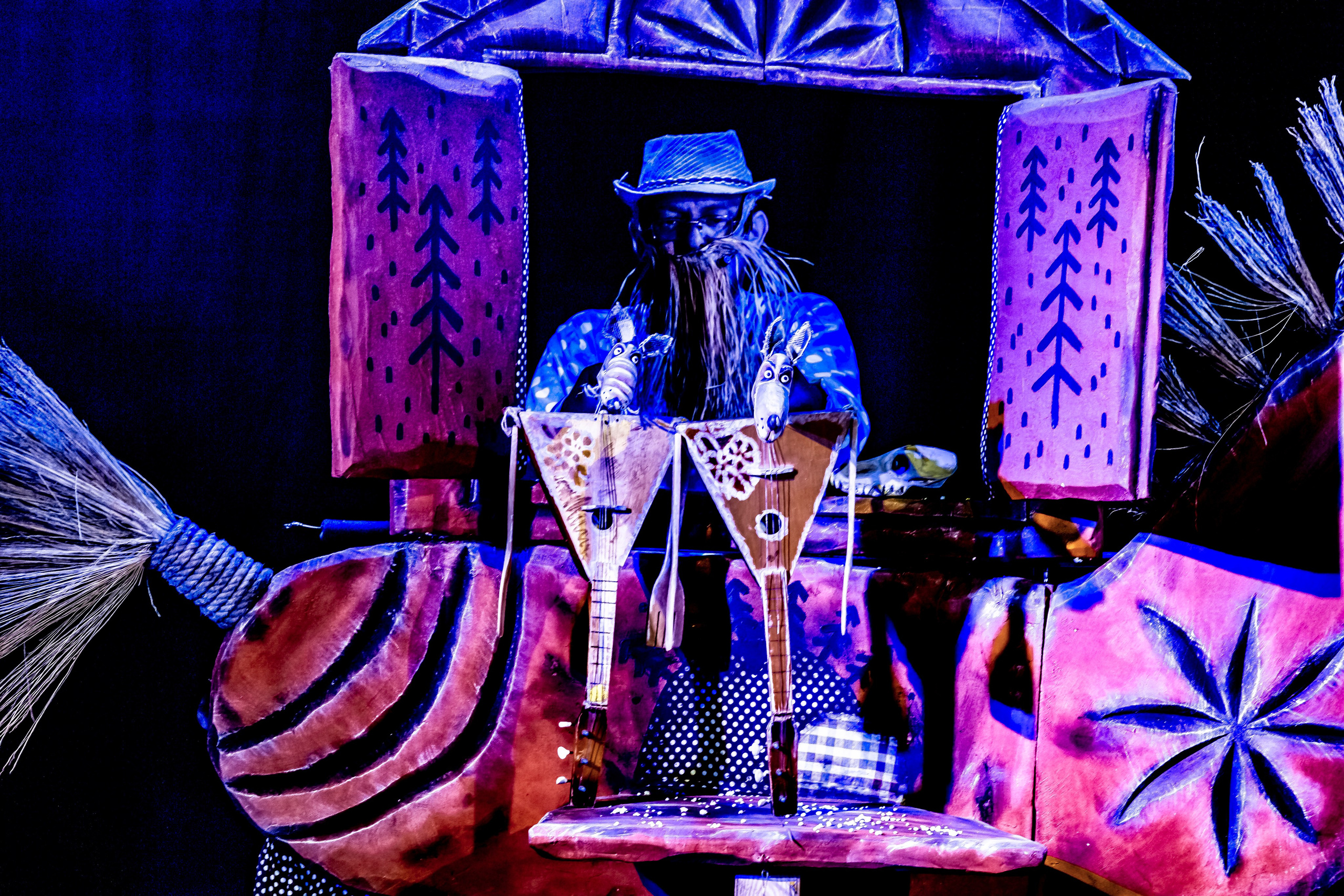 Лапотные сказки спектакль театра Саквояж. Фотограф в Сочи Юрий Шептаев