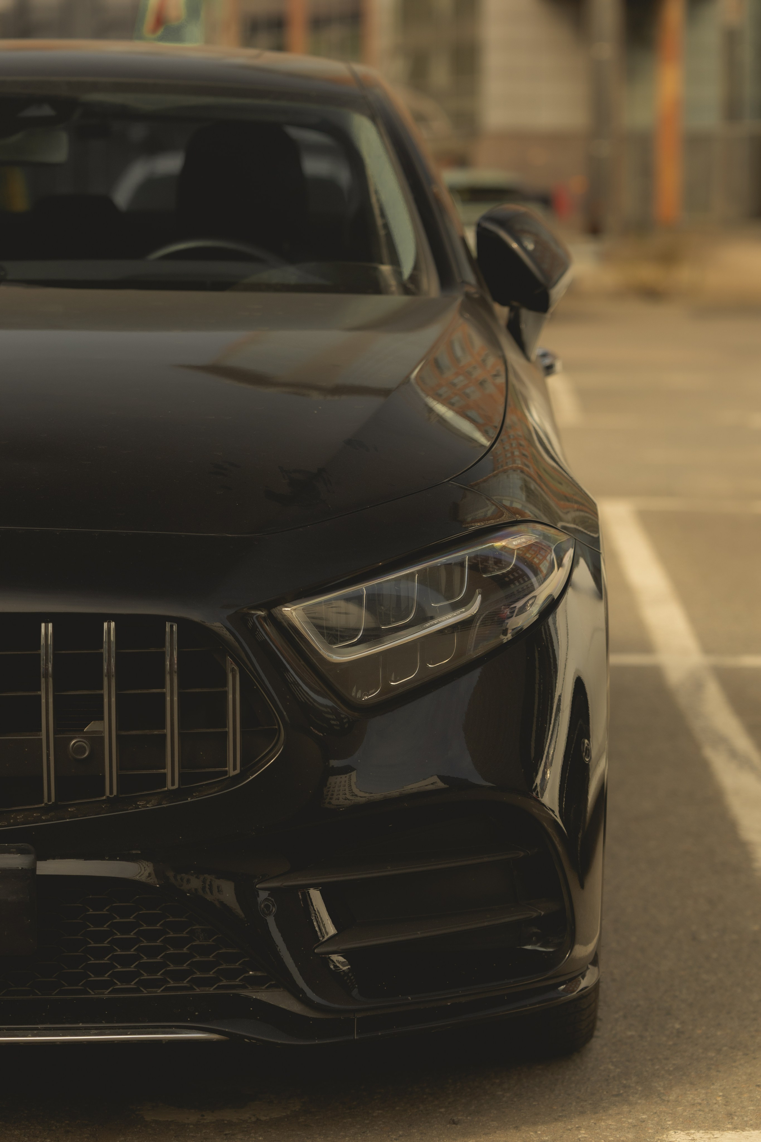 Mercedes-Benz Cls. Портретный и автомобильный фотограф в Санкт-Петербурге Евгений Черепанов