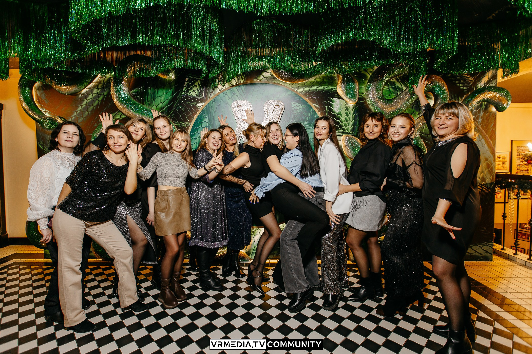 Новогодний вечер в ресторане «Мюнхен»