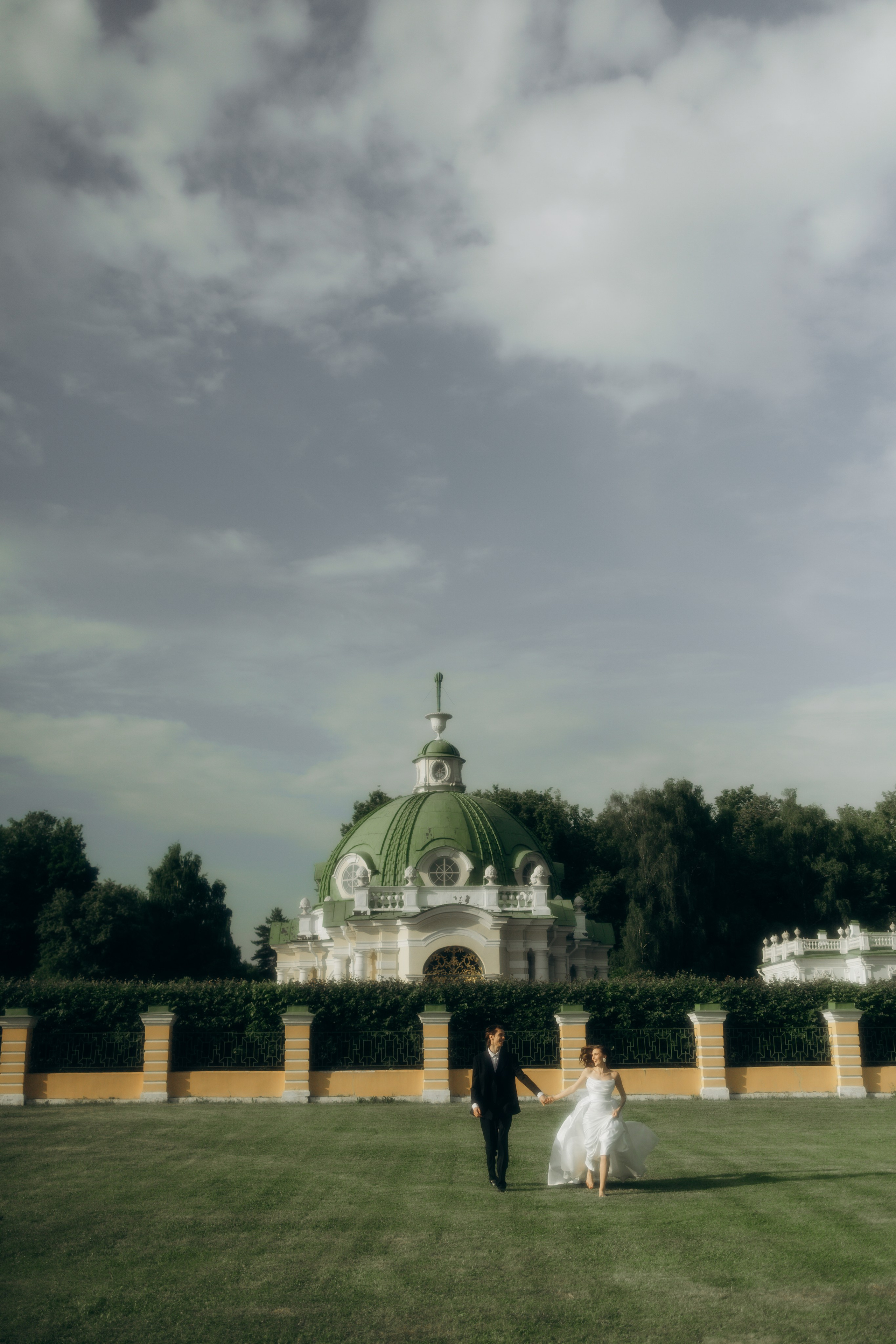 Камерный ужин в усадьбе Кусково. Свадебный фотограф Москва Павел Фетисов
