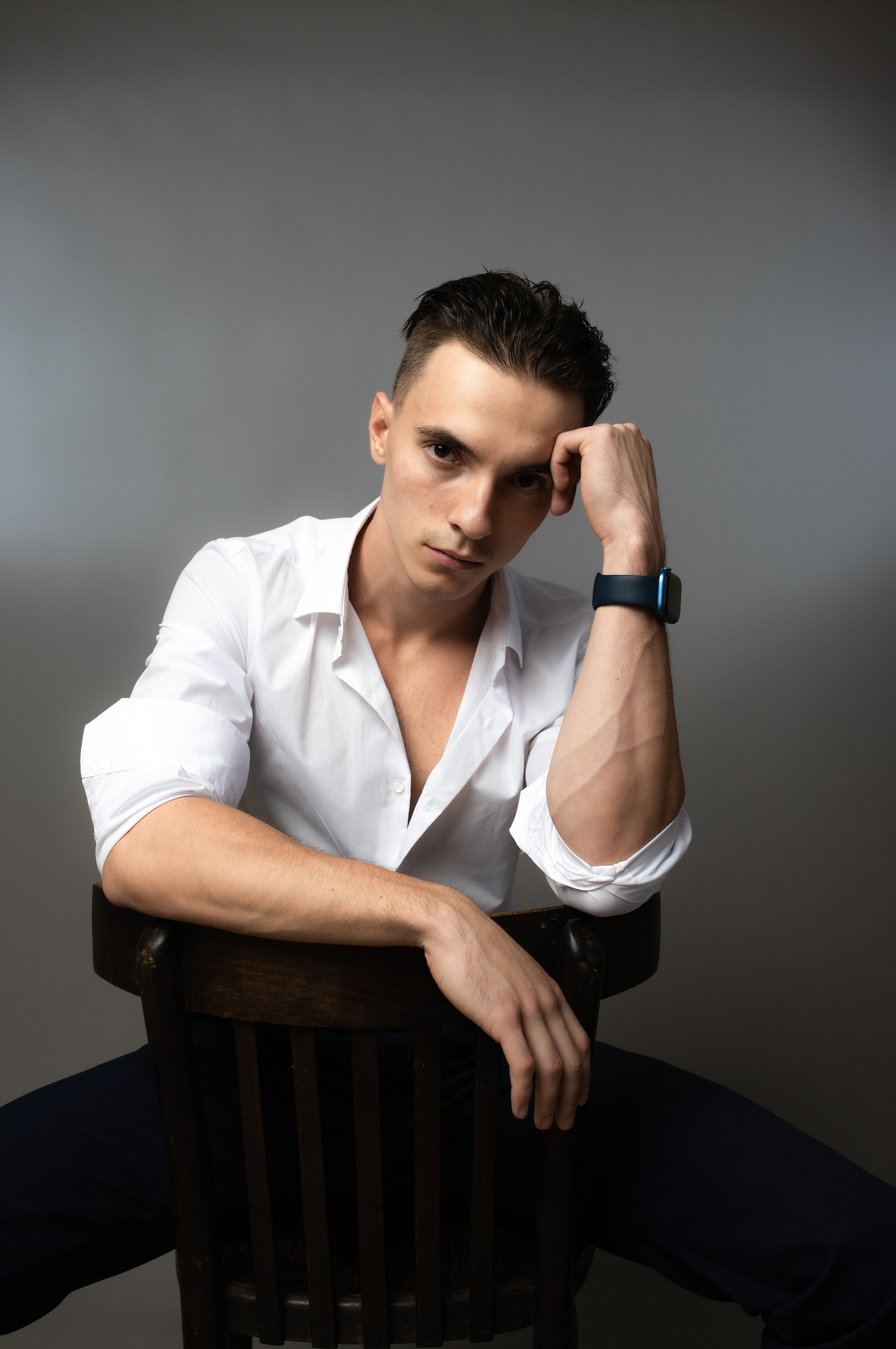 Мужской портрет. Студия. Фотограф Москва