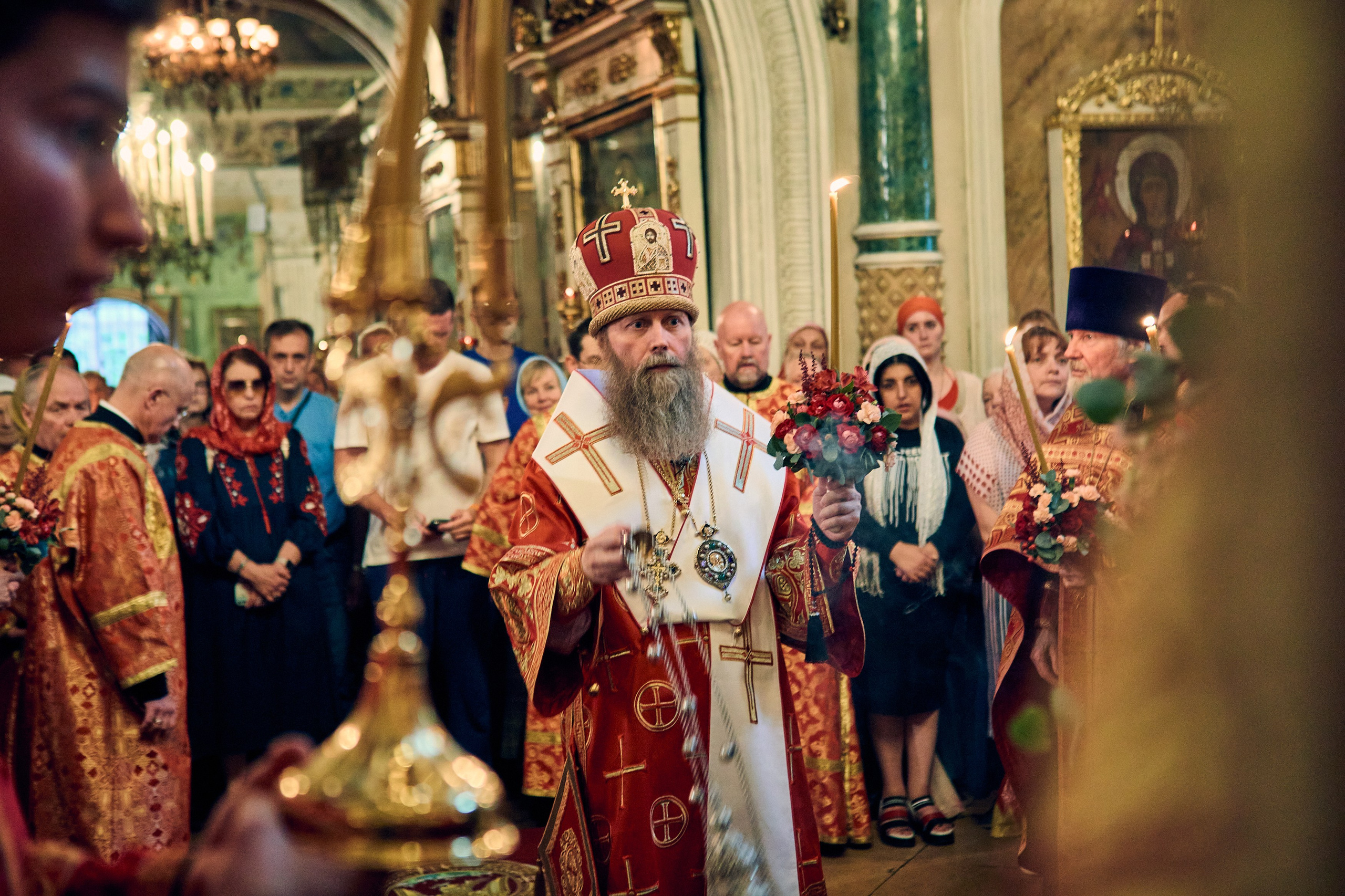 Всенощное бдение в канун престольного праздника храма Иоанна Воина. DMITRY MOISEENKO — фотограф, художник, топ-стилист