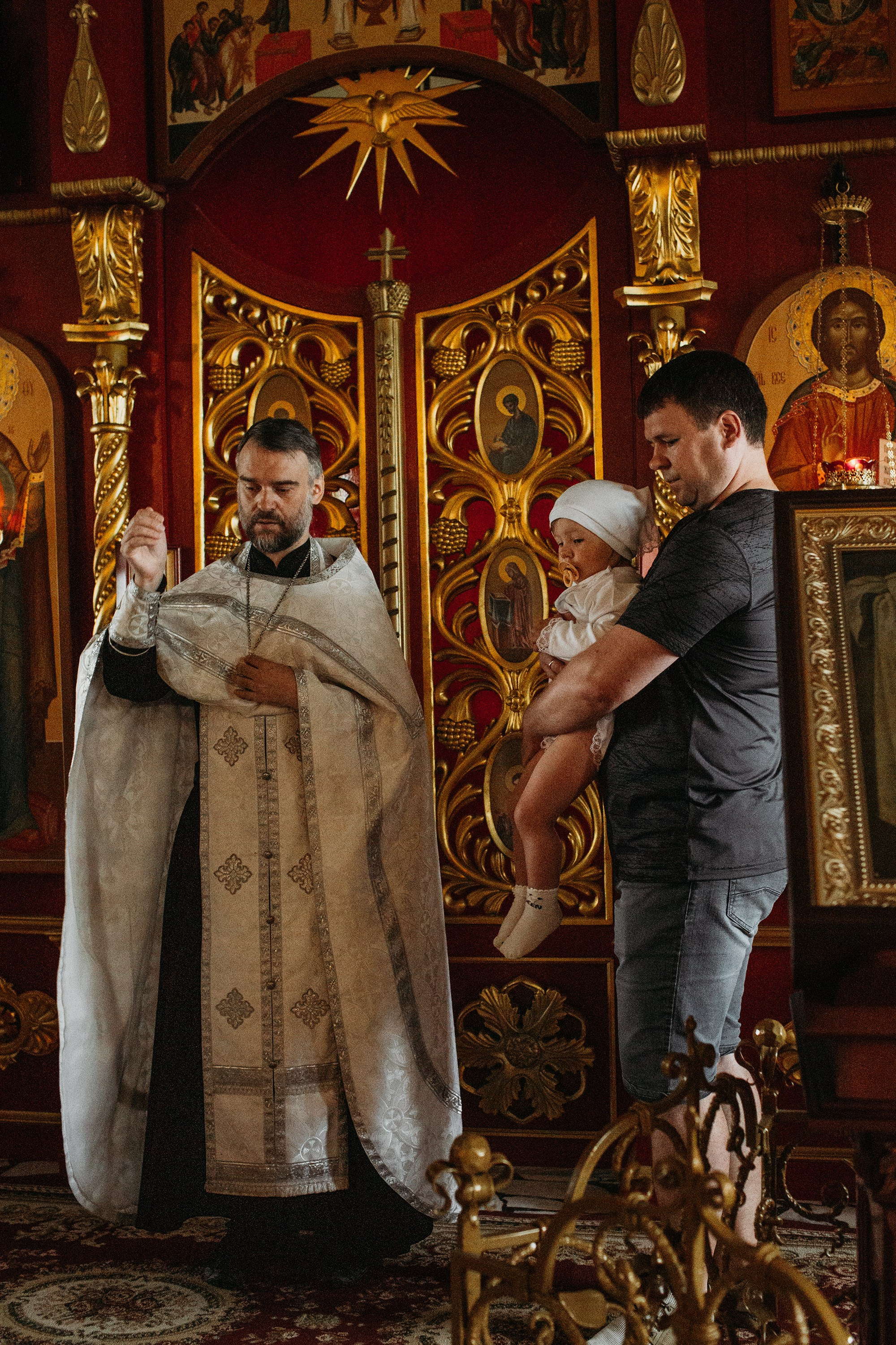 Крещение. Спасский храм с. Коларово. Семейный фотограф Томск