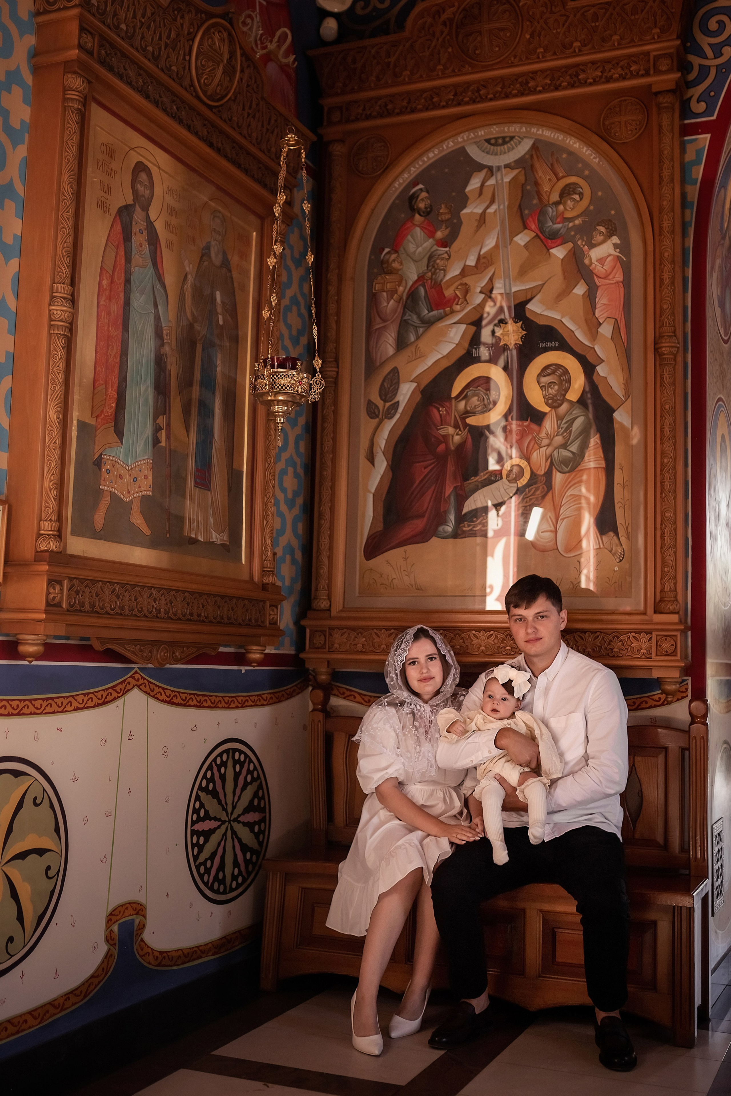 Крещение в Церкви Казанской иконы Божией Матери в Ростове-на-Дону. Олеся Семейская свадебный и семейный фотограф в Ростове-на-Дону