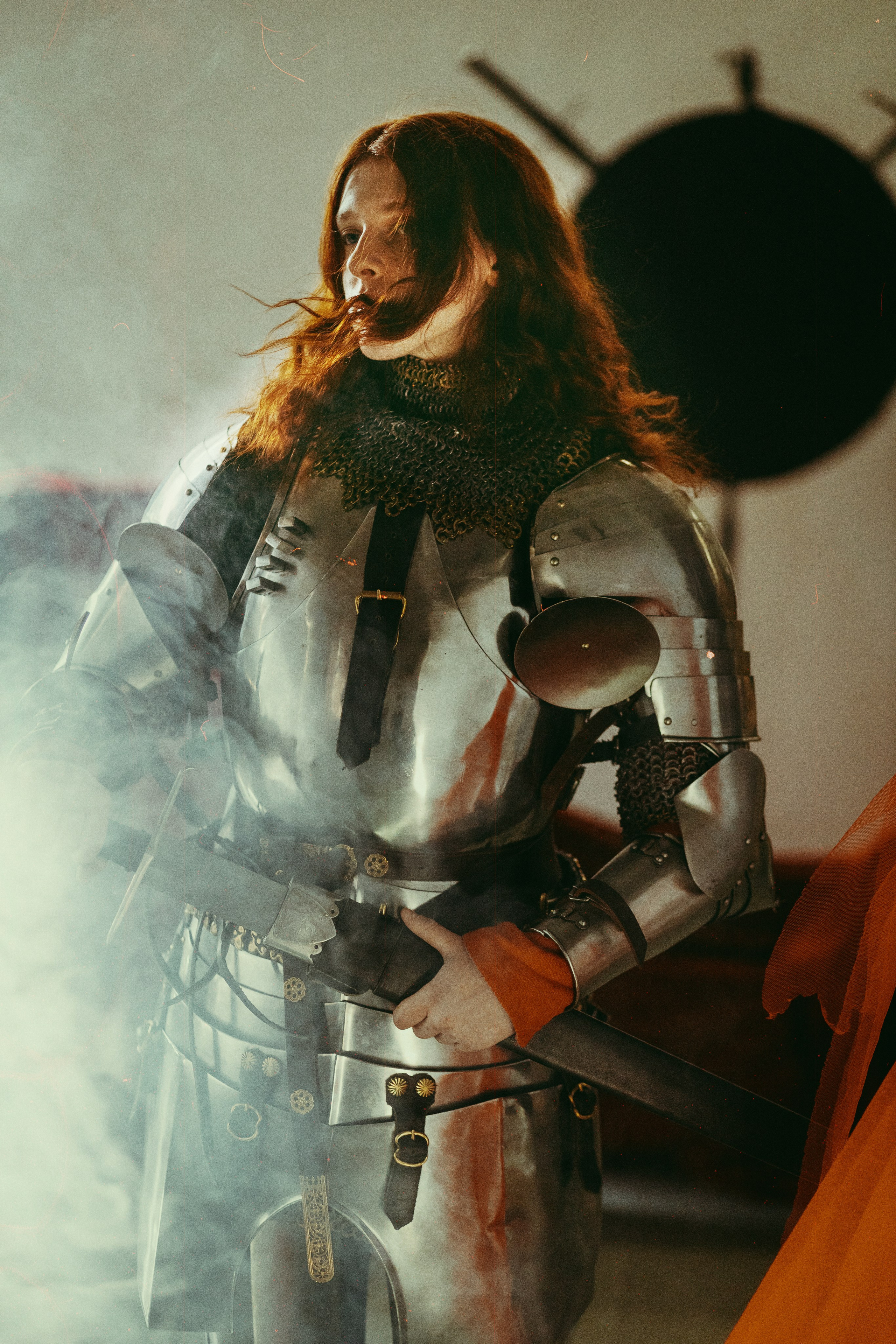 Леди рыцарь — фотосессия в Выборге