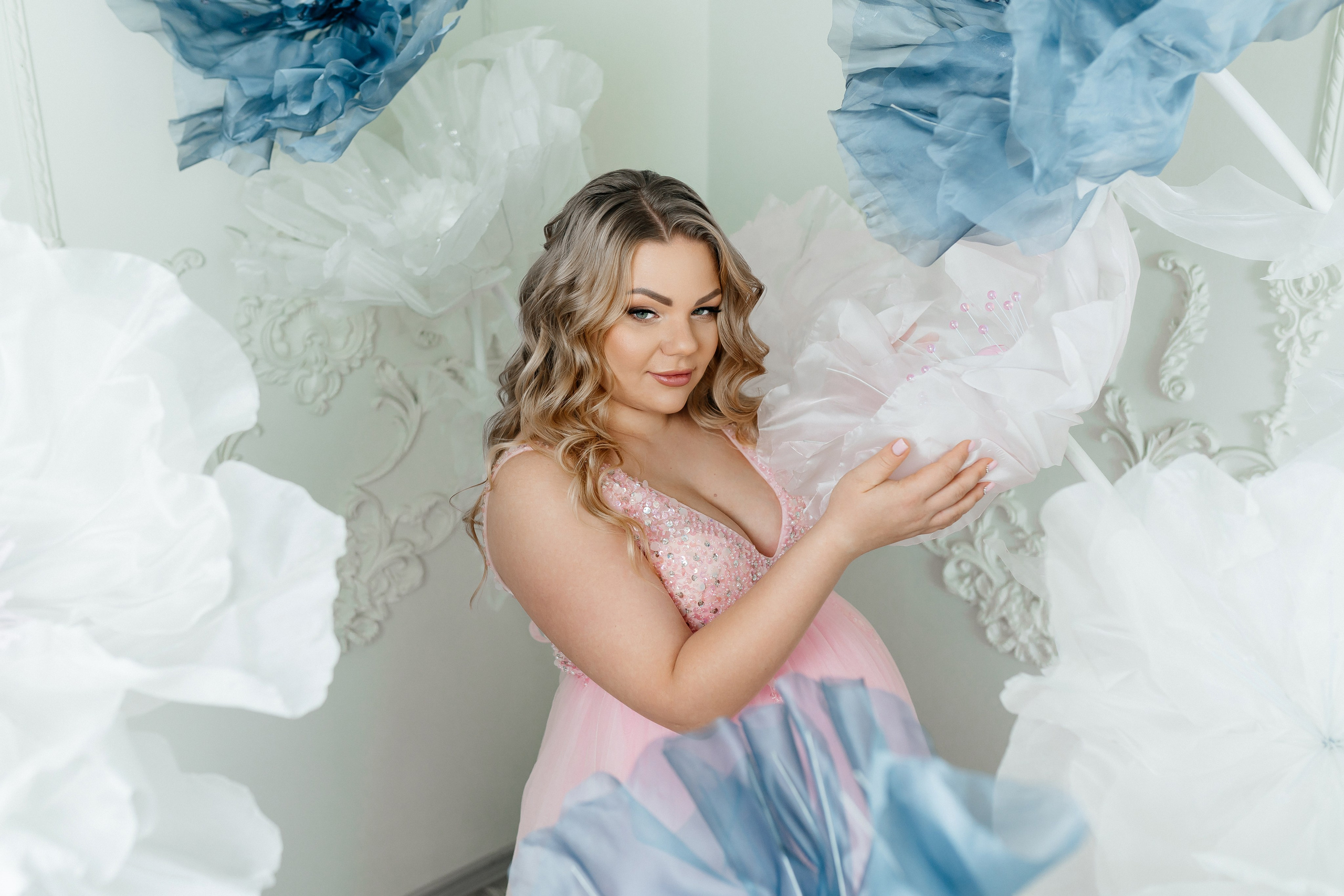 Нежная фотосессия для беременных. Фотограф Ким Наталья в Красноярске