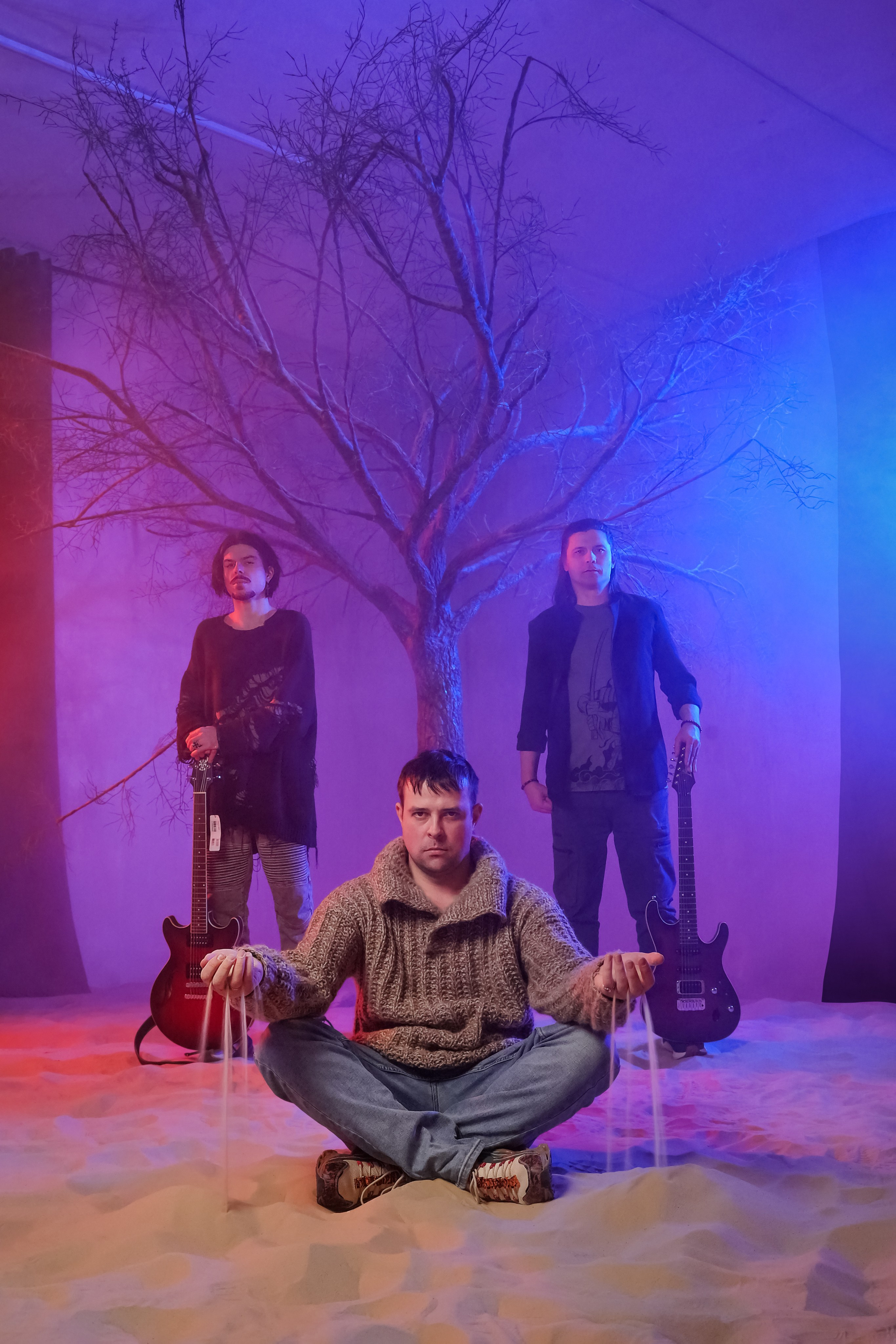 Съёмка для рок — группы. Часть 2. Фотограф Ольга Чувалдина Москва