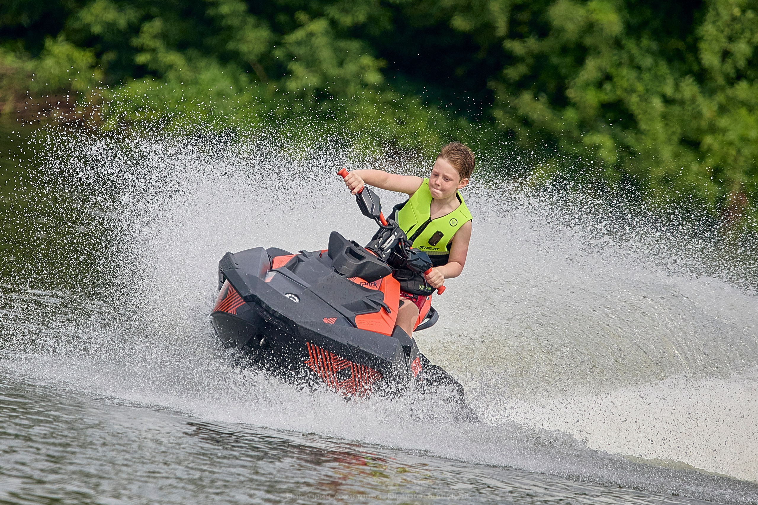 Аквабайки на Северке. Виктория Ахмылова. Фотограф в Москве