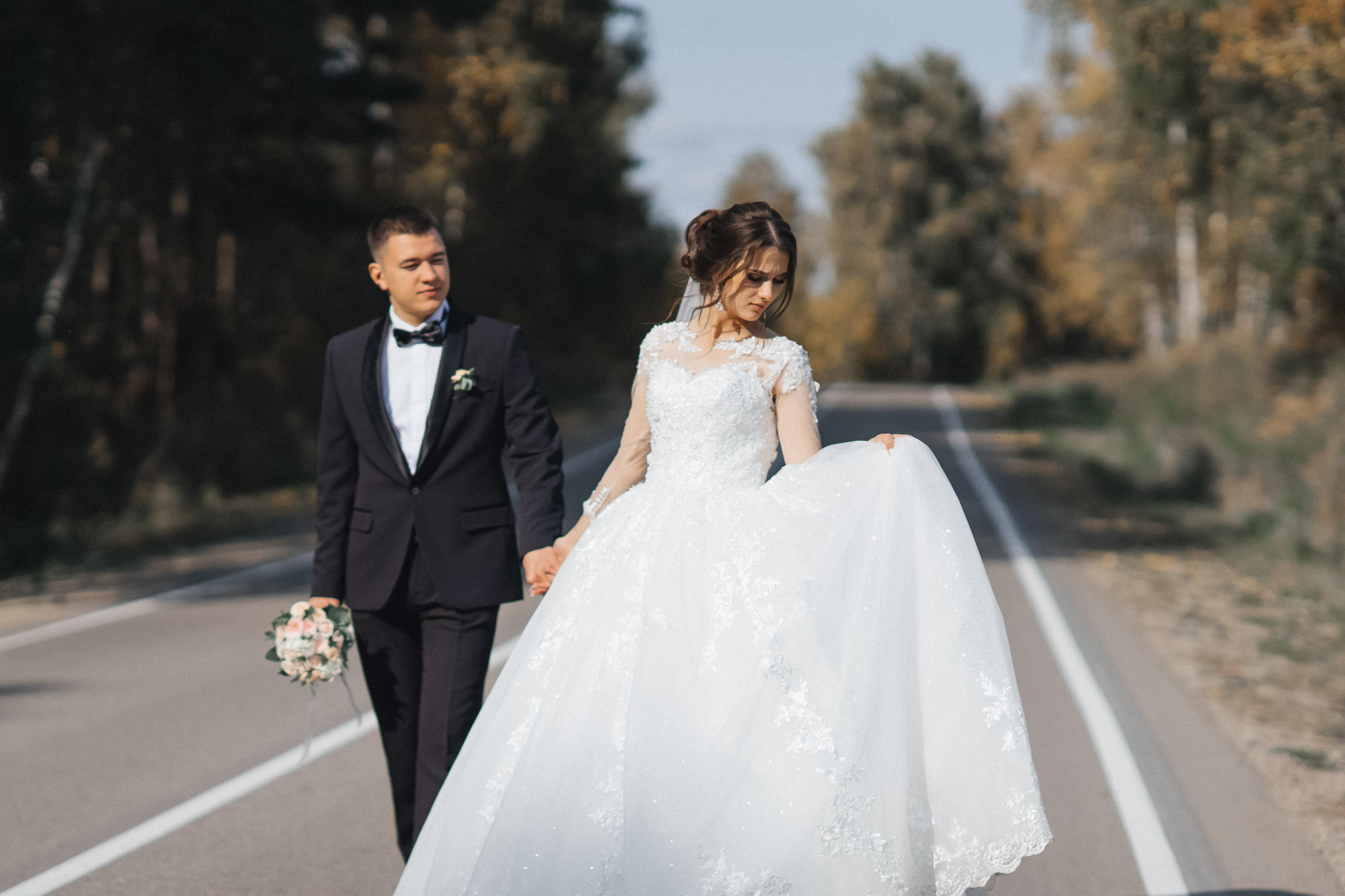 Дмитрий и Наргис. Красивая осень. Фотограф Иркутск, Ангарск, Усолье-Сибирское. Выпускные альбомы