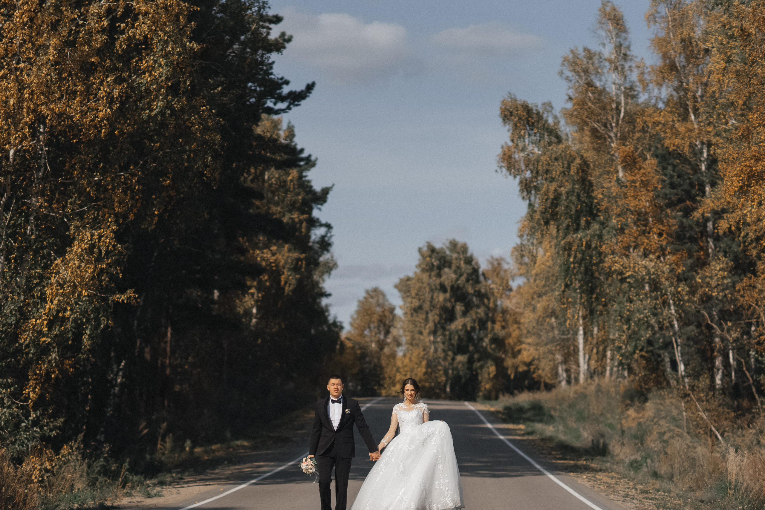 Дмитрий и Наргис. Красивая осень. Фотограф Иркутск, Ангарск, Усолье-Сибирское. Выпускные альбомы