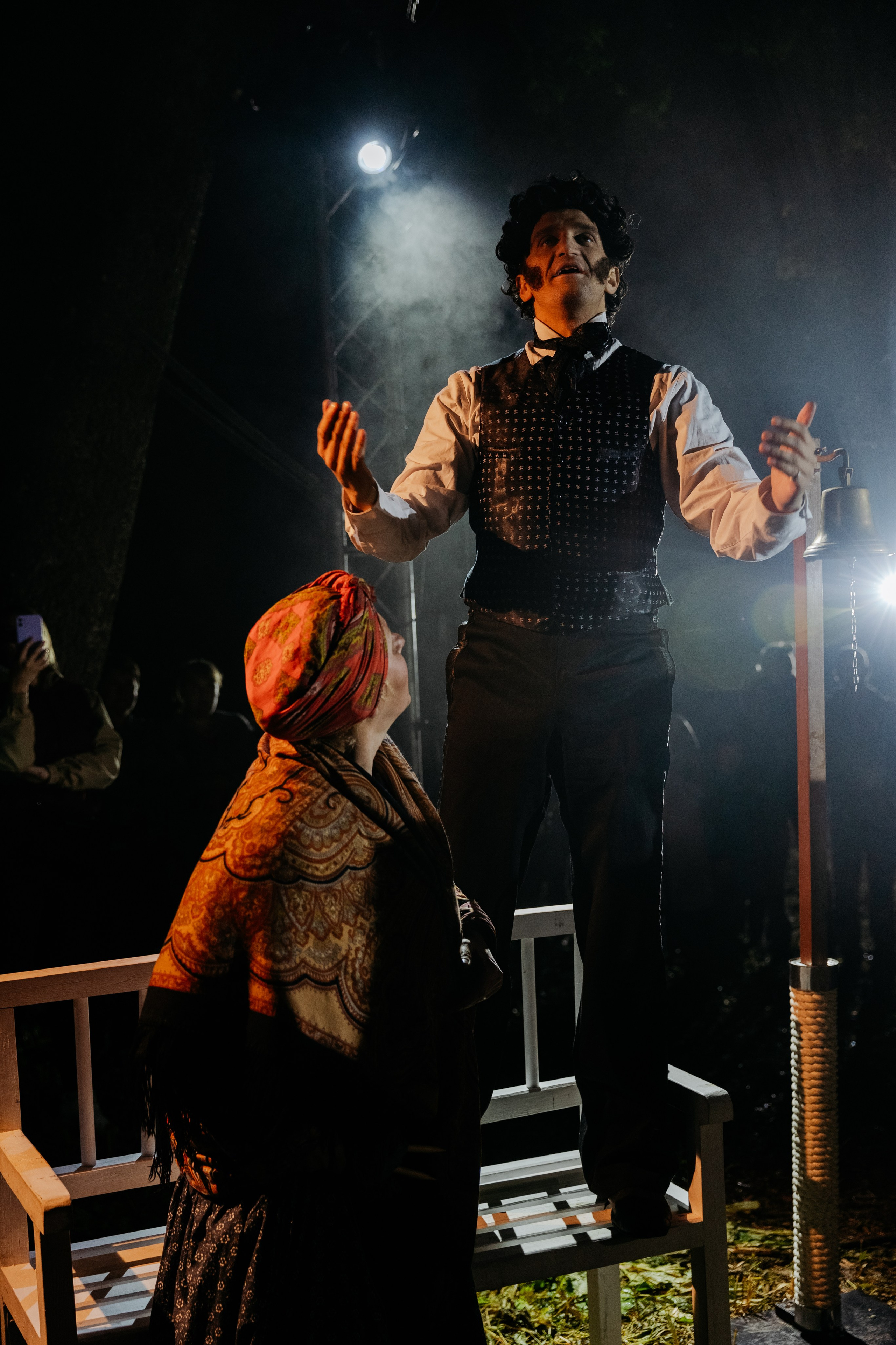 Иммерсивное шоу «Пушкин.Суйда» 2024. Свадебный и репортажный фотограф в Санкт-Петербурге