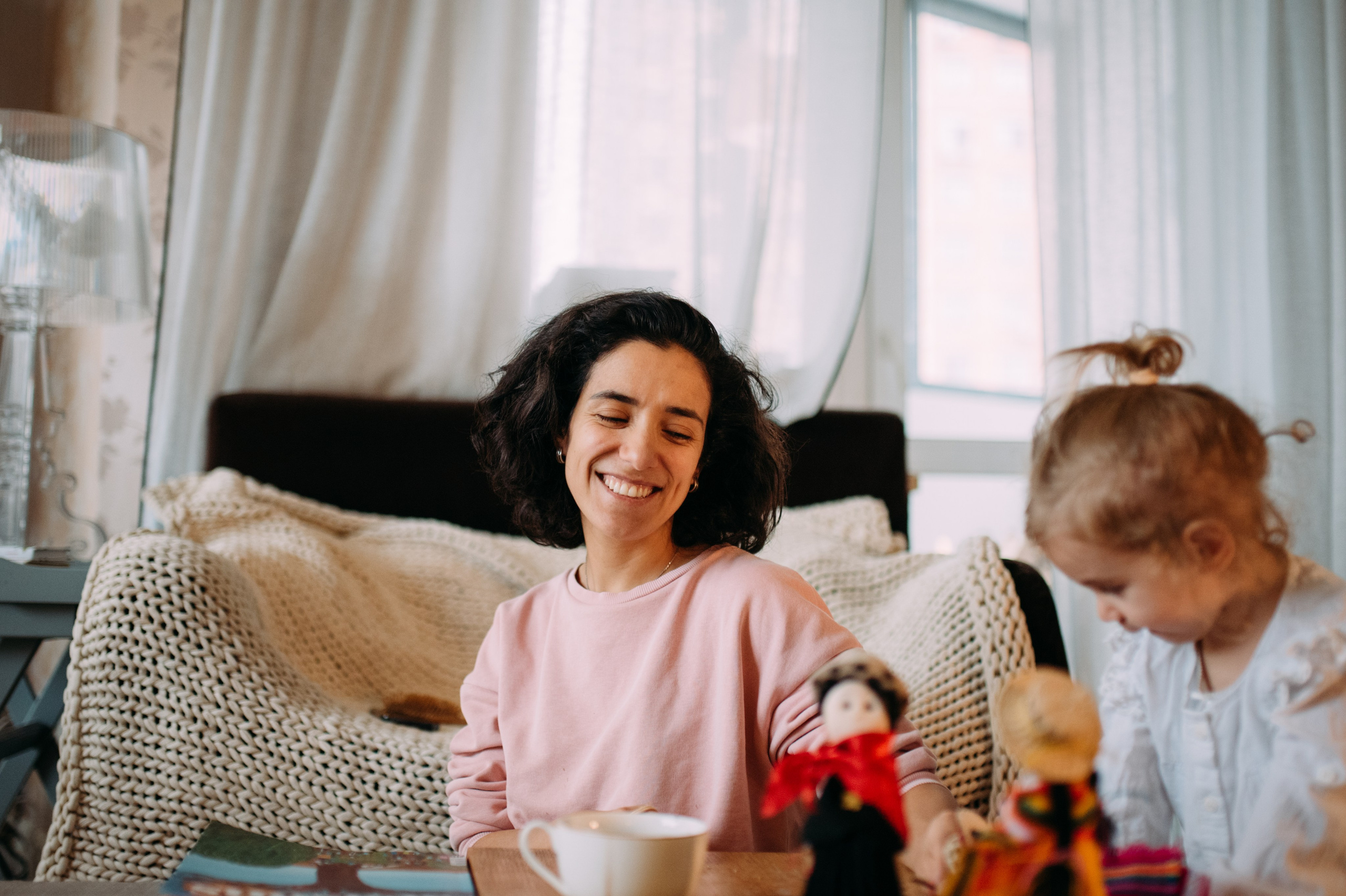 Саэлита и Каталина. Домашняя уютная съемка