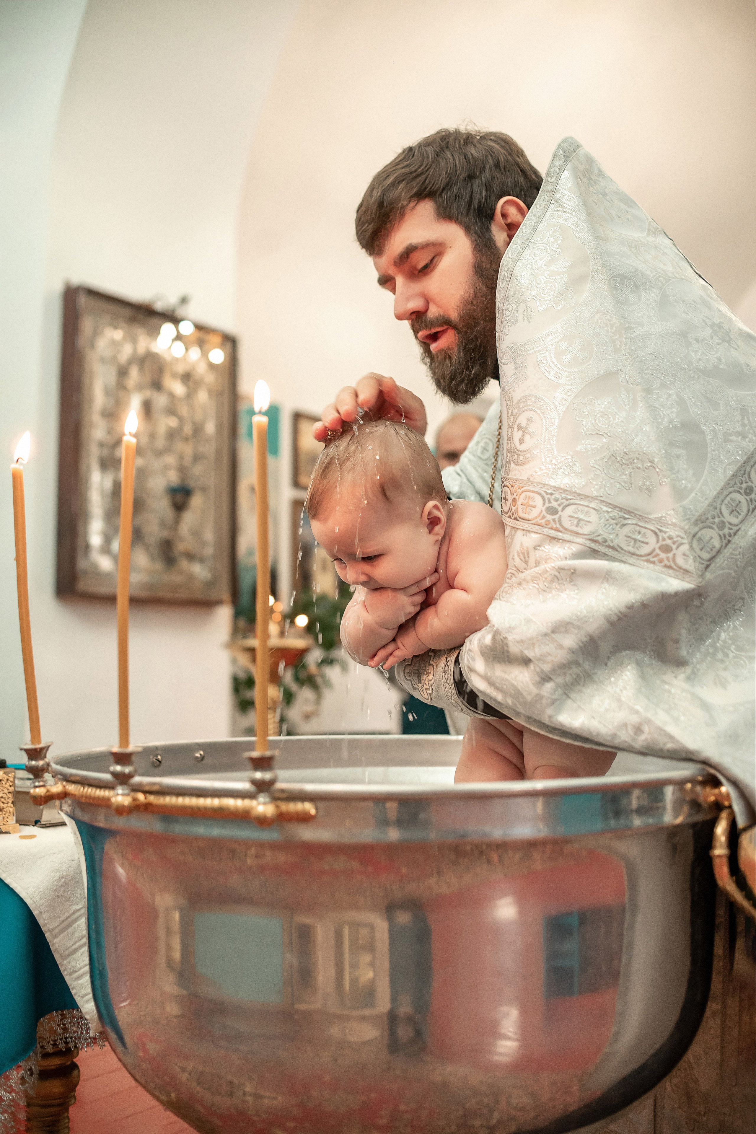 Крещение Алисы. Семейный и детский фотограф Наталья Горда