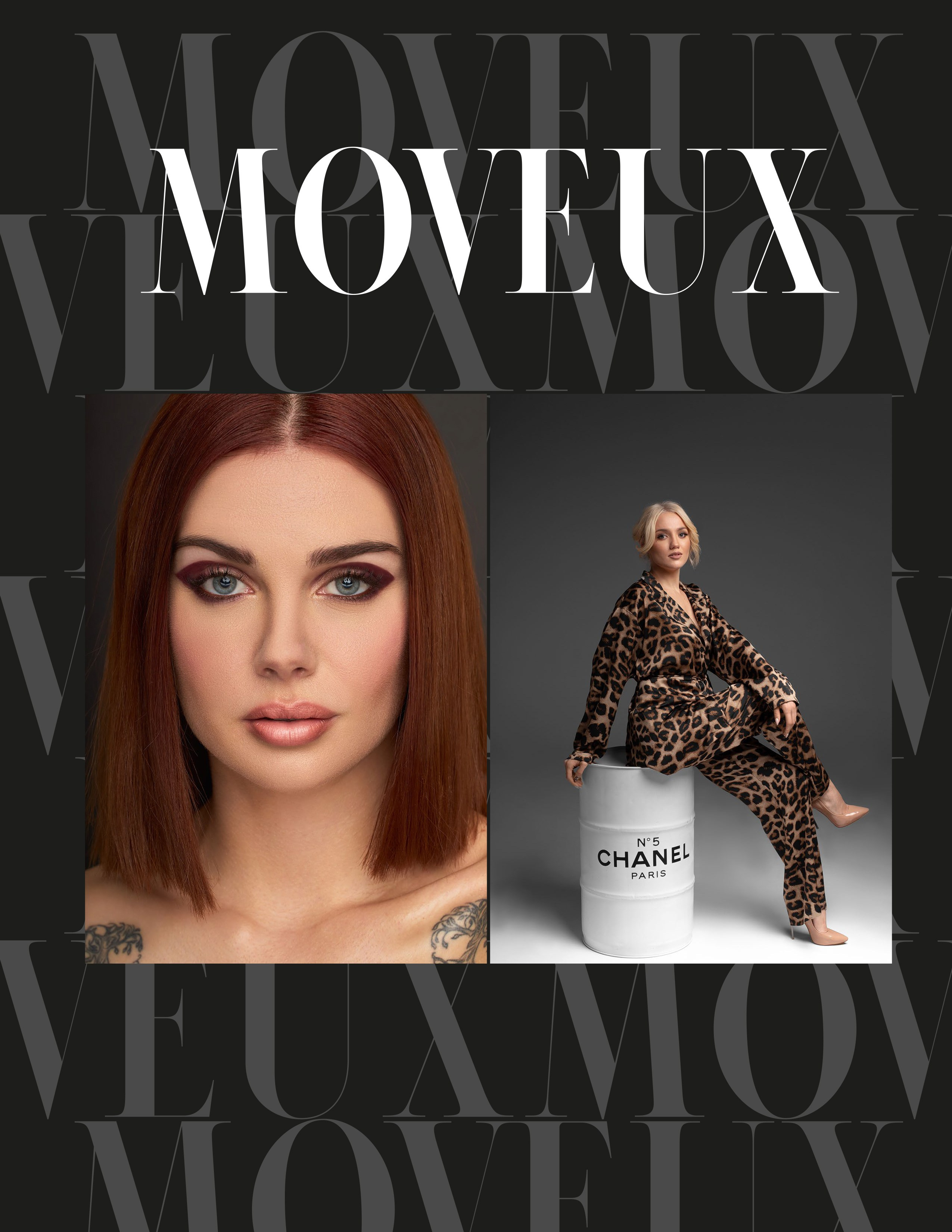 Марина на обложке журнала MOVEUX (ПАРИЖ, ФРАНЦИЯ). Ирина Квасова | Фотограф в стиле VOGUE | Тюмень