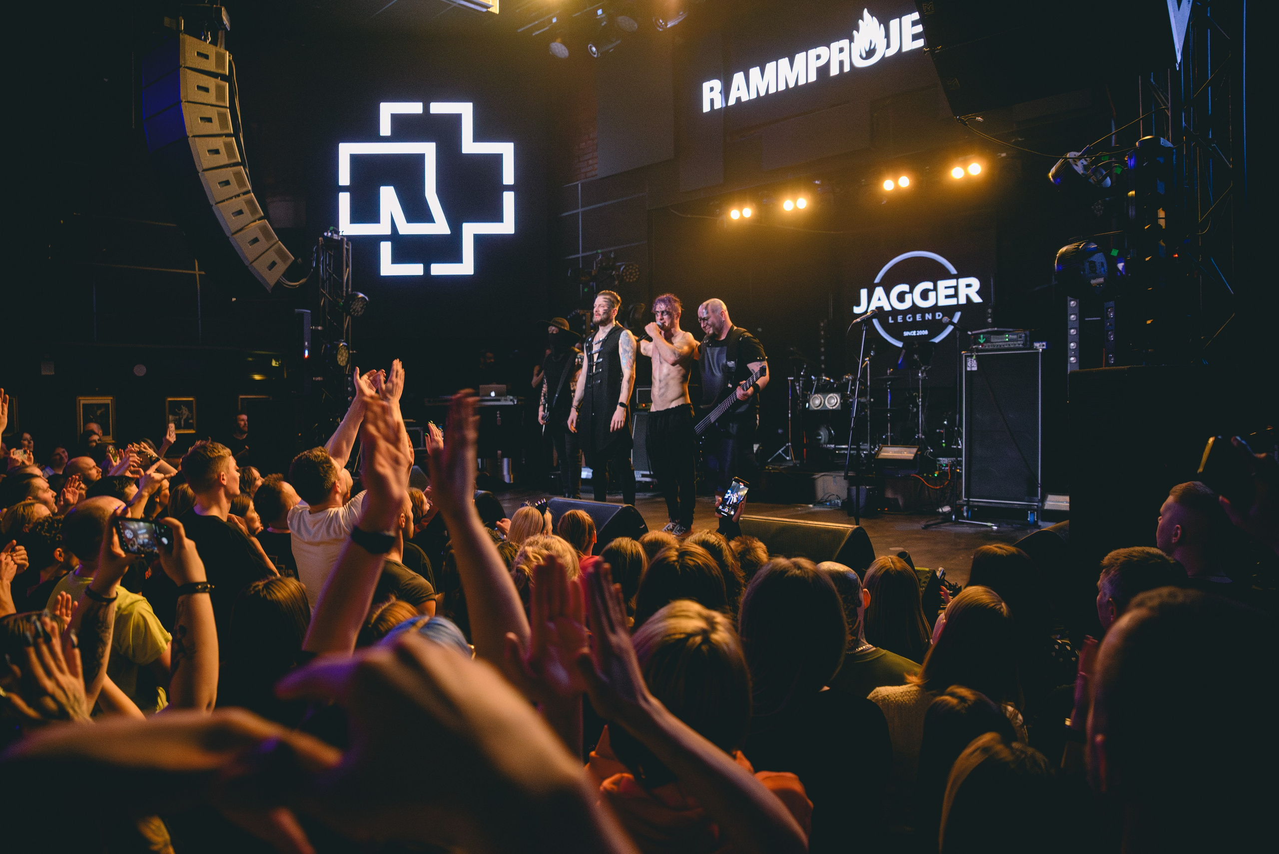 Концерт трибьют группы Rammproject. Портретный и репортажный фотограф в Санкт-Петербурге