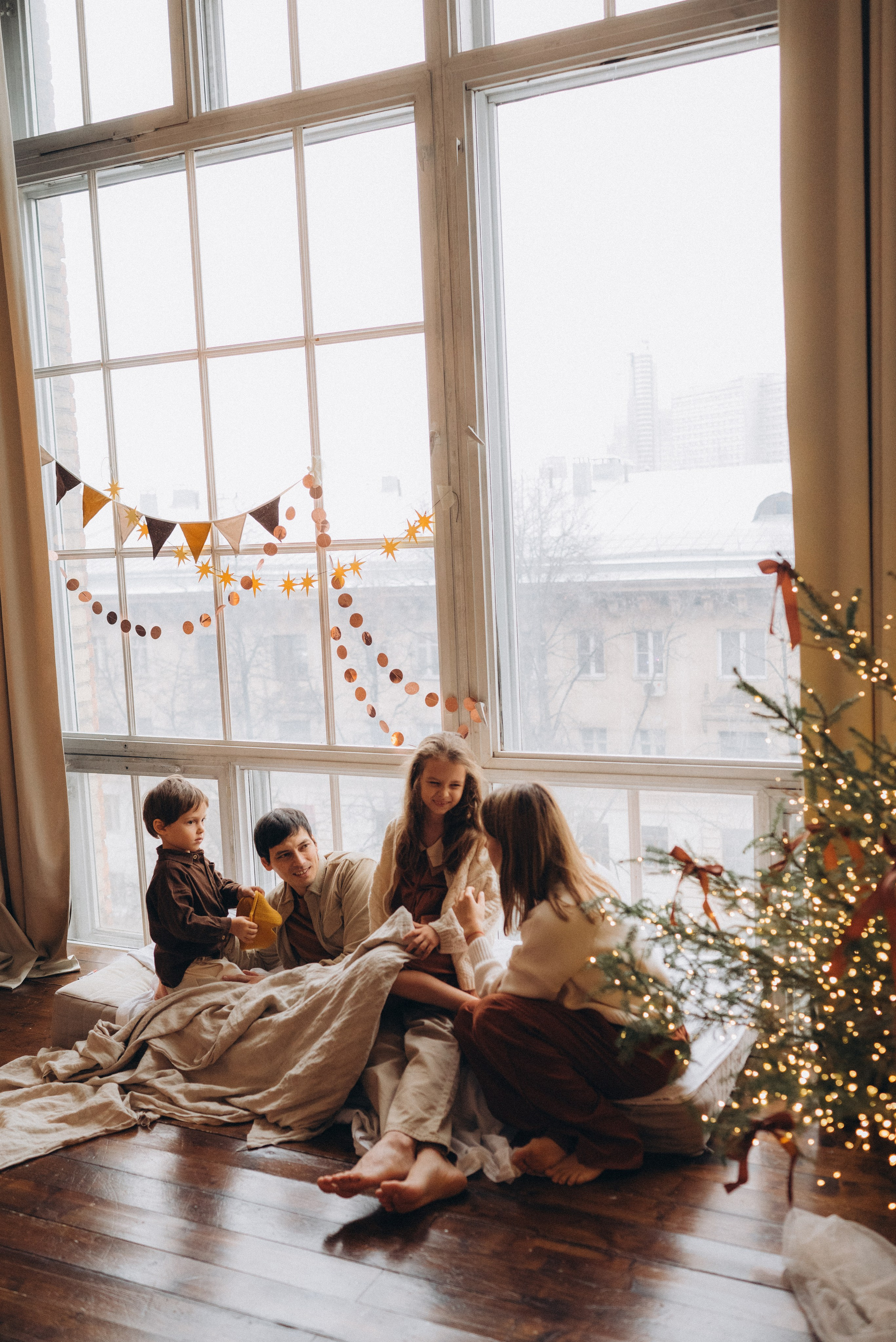 Кристина, Маша и Максим. Семейный фотограф Юлия Власова