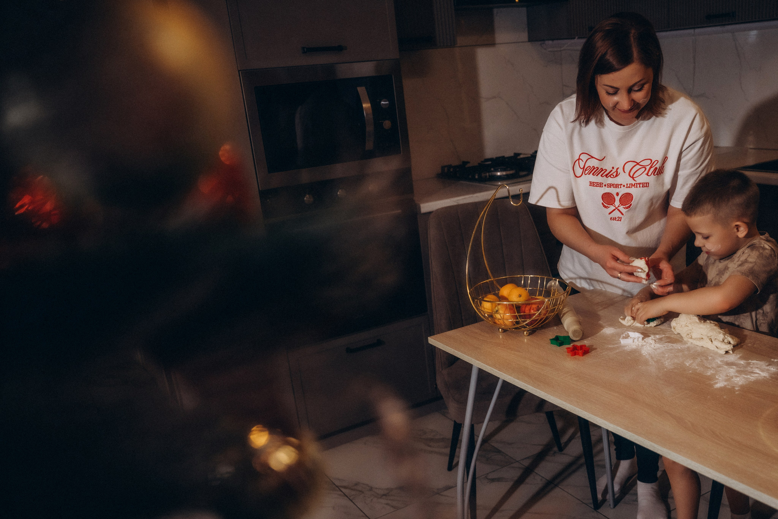 Семья Киприяновы, Новый год дома. Семейный фотограф в Белгороде Амелина Алина