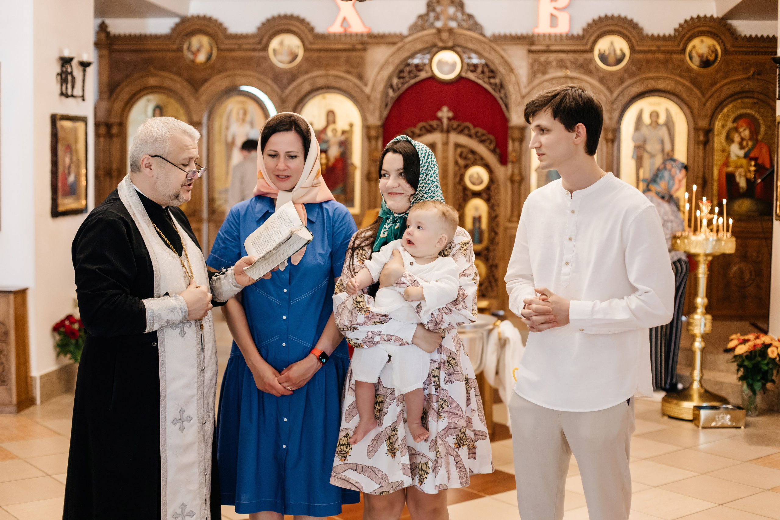 Крещение Андрея. Церковь Преображения Господня. Фотограф ВИКА МЕДУЗА